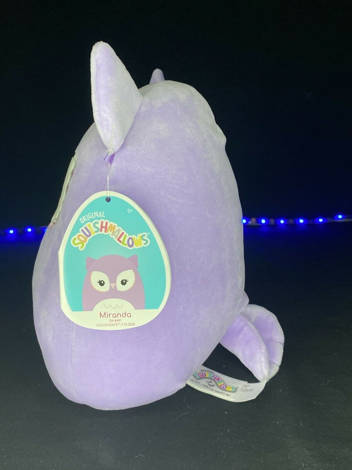 Squishmallow 8” Inch MIRANDA the Purple Pink Owl Kellytoy Plush RARE NWT | Sweet Magnolia Charms.