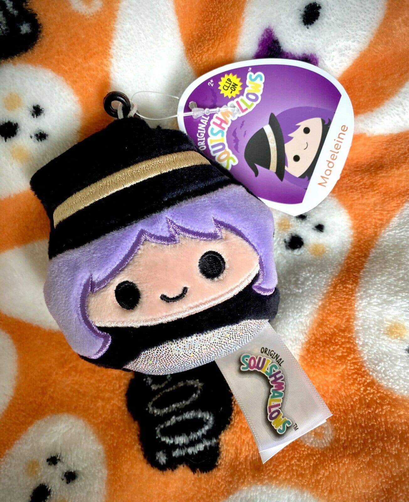 Squishmallow 3.5” Madeleine the Witch Clip | Sweet Magnolia Charms.