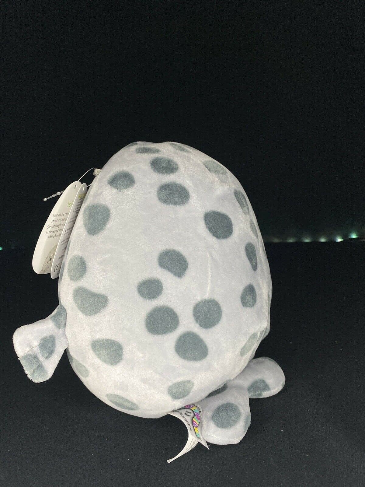 Squishmallow 8” Isis the Gray Spotted Seal | Sweet Magnolia Charms.