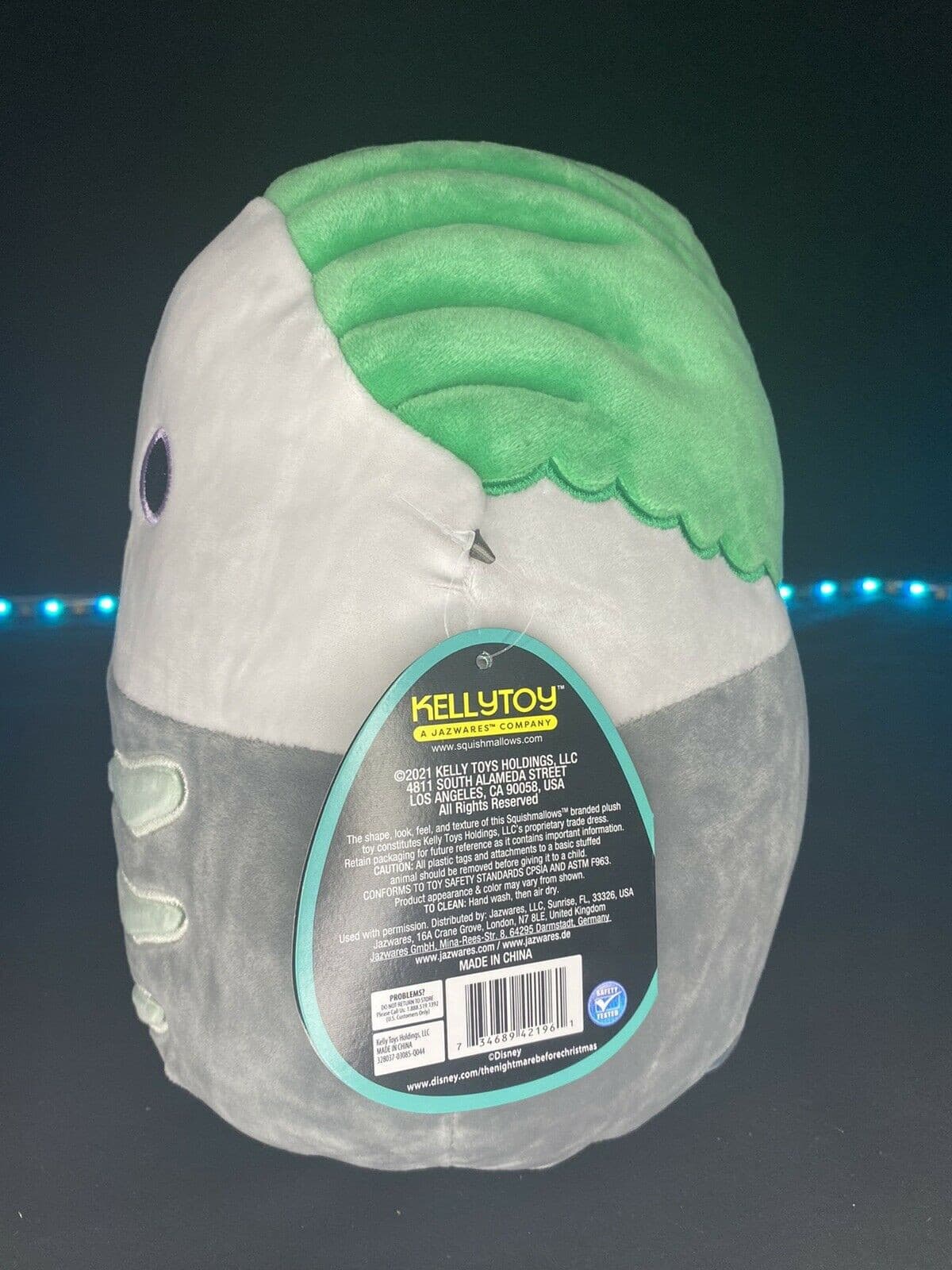 Squishmallow Nightmare Before Christmas 10” BARREL NWT 2021 HTF OOGIE BOOGIE BOY | Sweet Magnolia Charms.