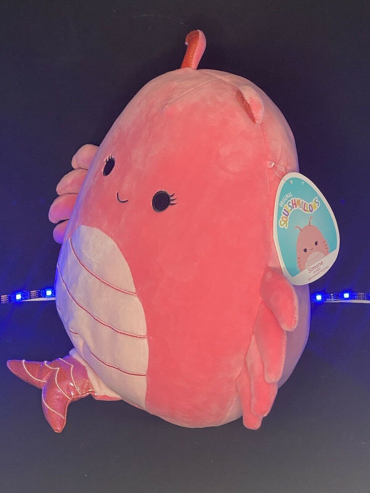 Squishmallow 11" Simone the Shrimp Plush | Sweet Magnolia Charms.