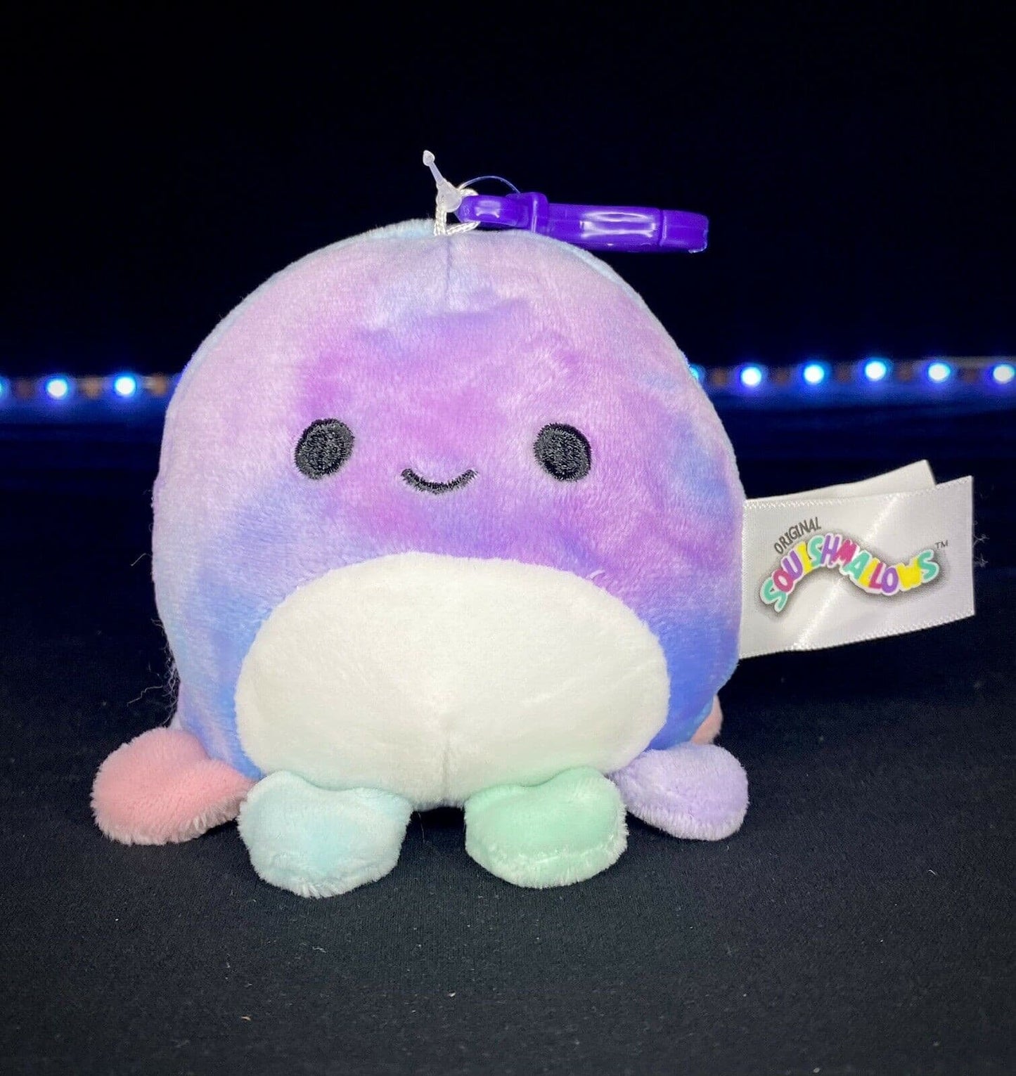 Squishmallow 3.5" Clip On Mary The Octopus | Sweet Magnolia Charms.