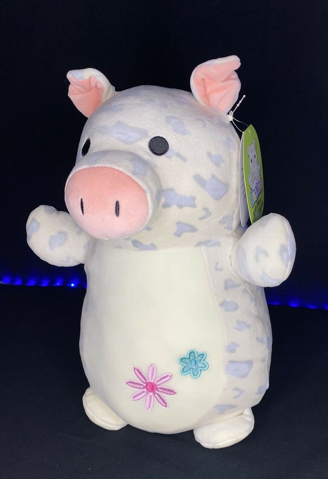 Squishmallow 14β Reese the Pig Hug Mees SPRING 2021 NWT | Sweet Magnolia Charms.