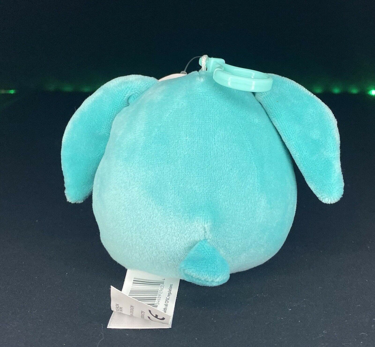 Squishmallow Regan The Bunny 3.5" Plush Clip on Keychain KellyToy NWT HTF Rare | Sweet Magnolia Charms.