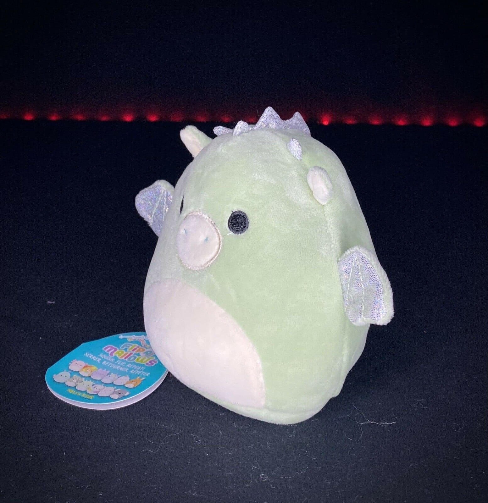Squishmallows 5" Flipamallow Courtney the Cat AND Miles the Dragon - REVERSIBLE! | Sweet Magnolia Charms.