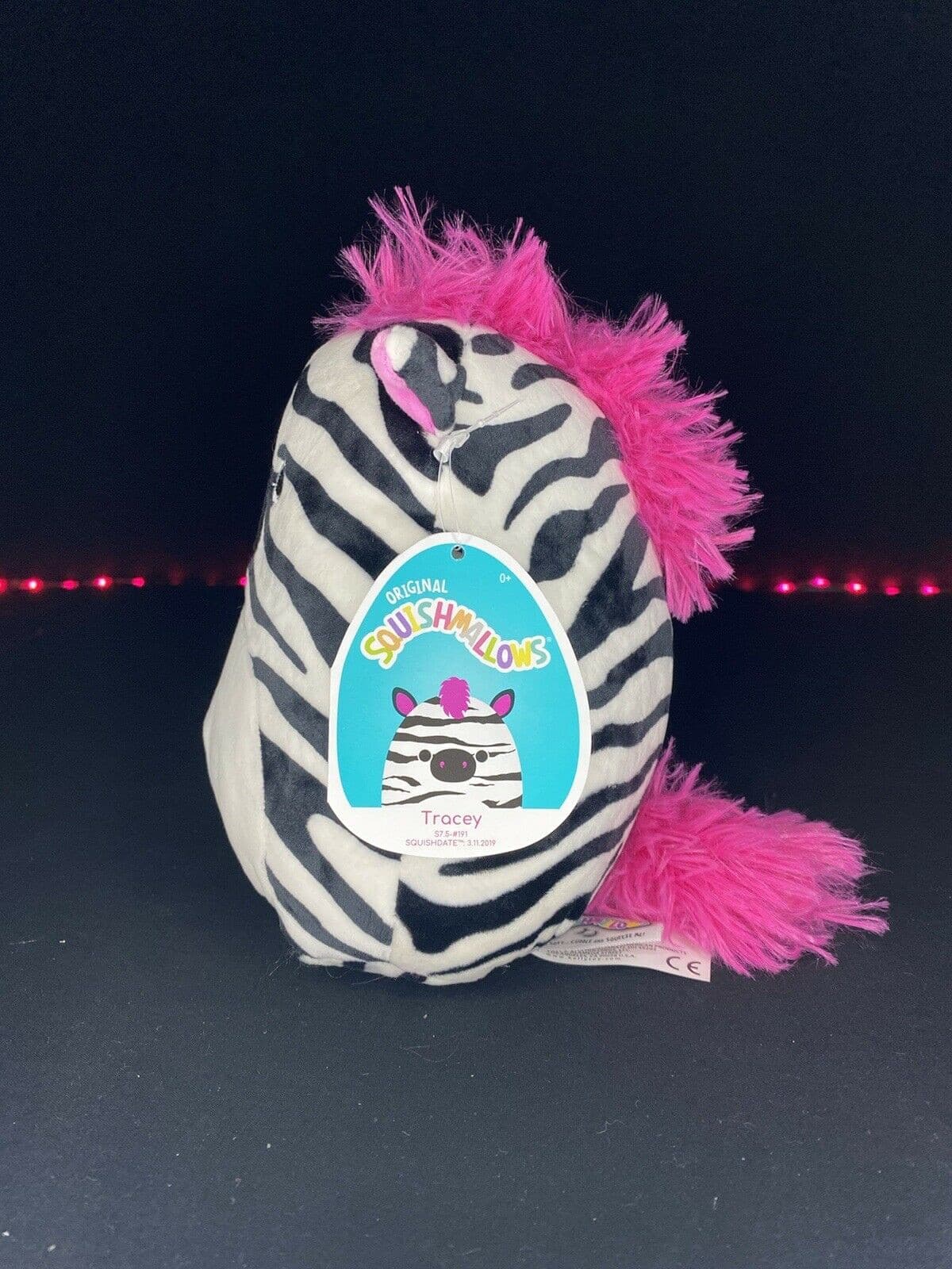 Squishmallow 7.5” Tracey the Zebra Plush | Sweet Magnolia Charms.