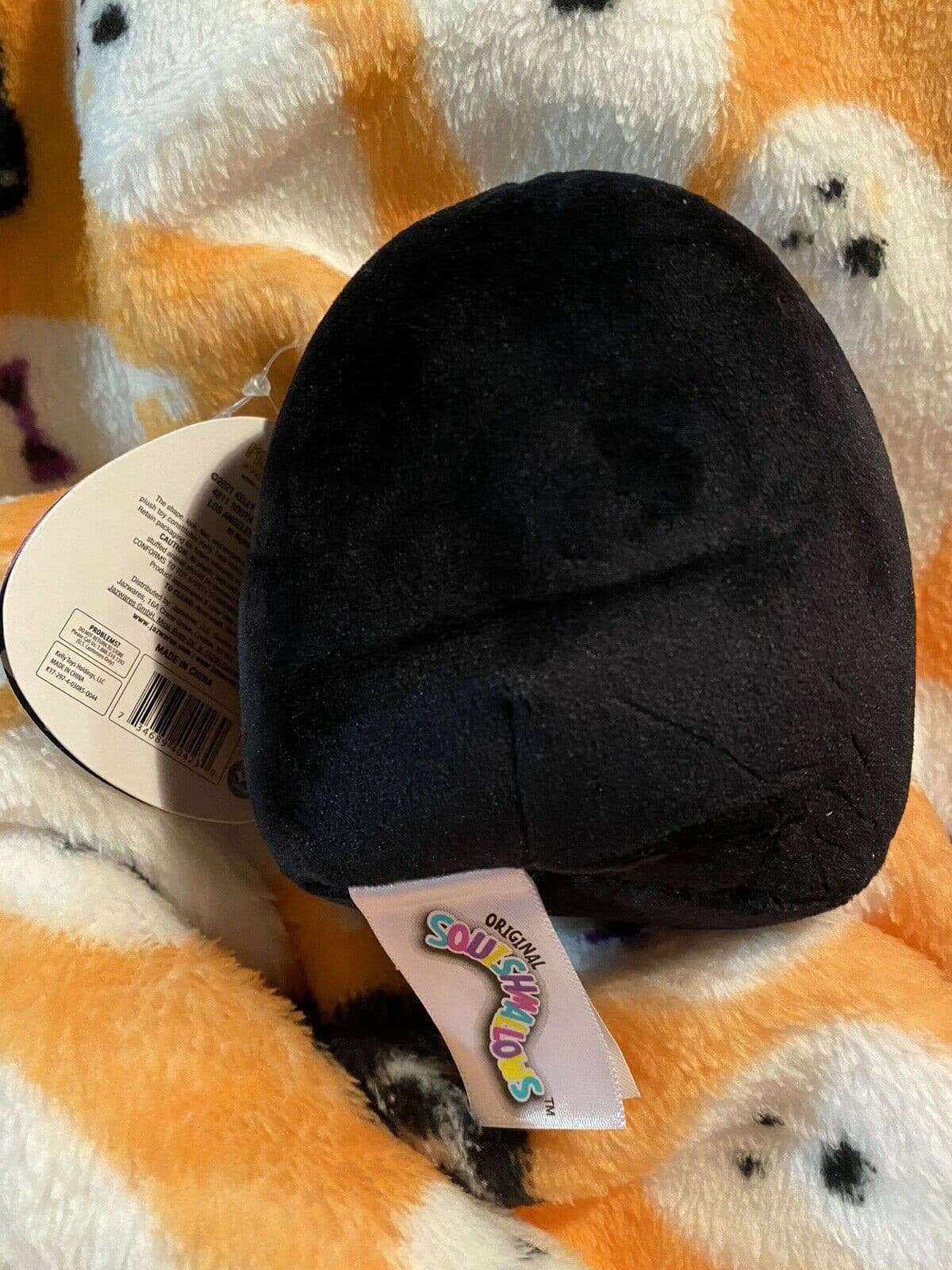 Squishmallows Halloween JUDITH the Iridescent Black Skeleton Mini 4" NWT HTF | Sweet Magnolia Charms.