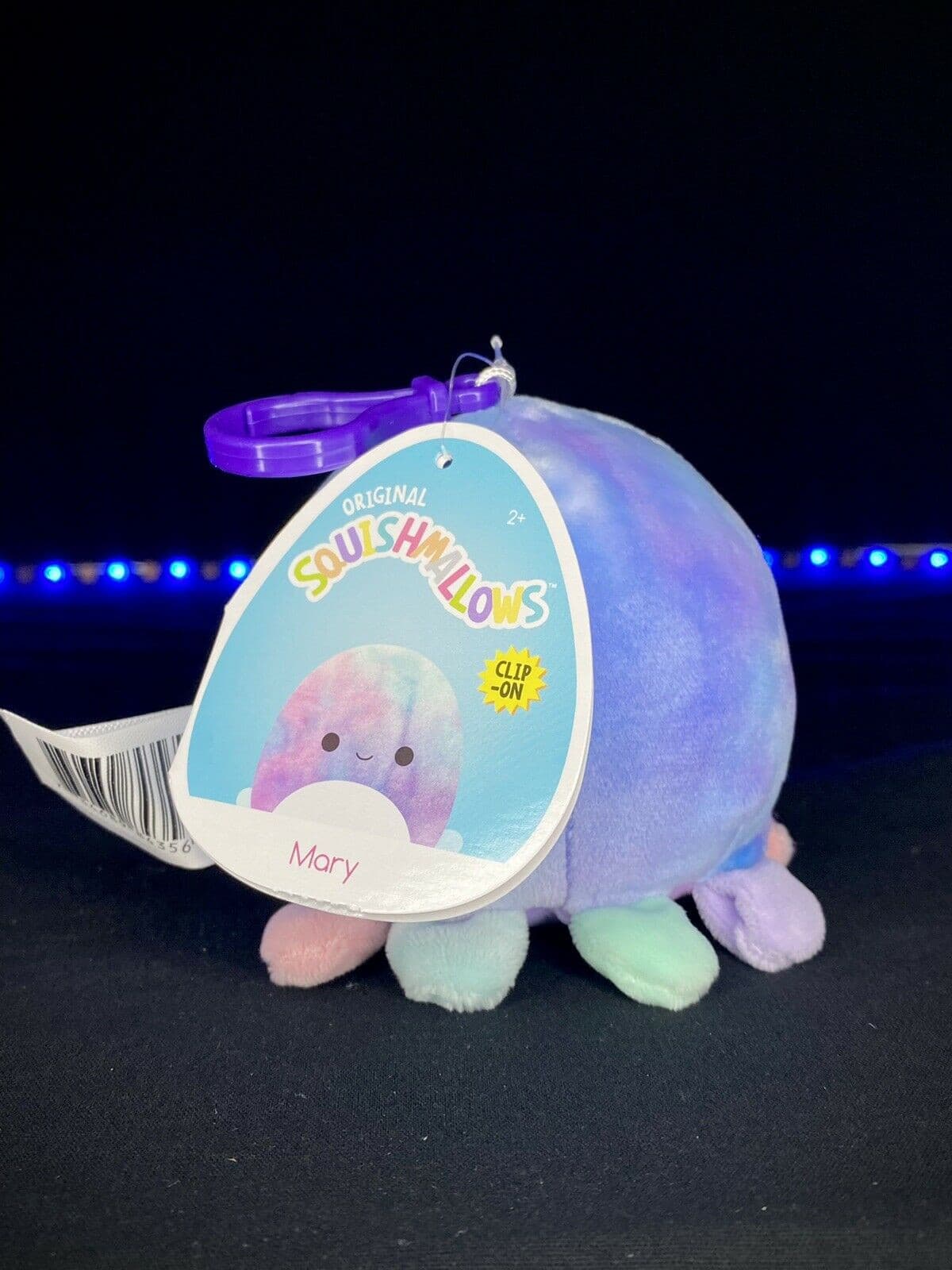 Squishmallow 3.5" Clip On Mary The Octopus | Sweet Magnolia Charms.