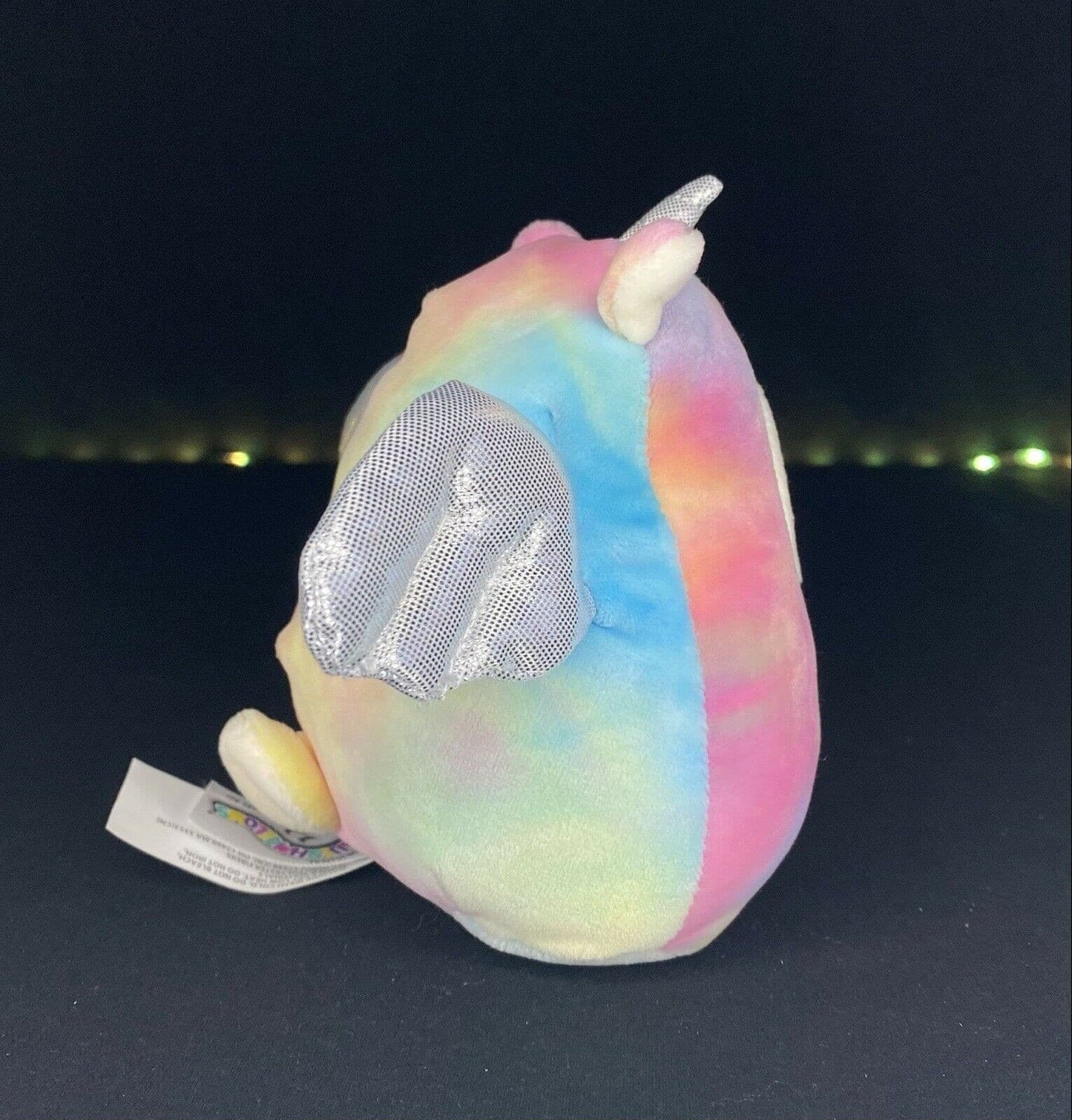 Squishmallow Kellytoy Lucy-May The Tie-Dye Llamacorn 5" Plush Toy NWT | Sweet Magnolia Charms.