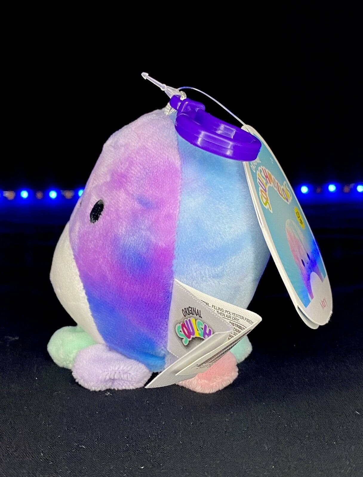 Squishmallow 3.5" Clip On Mary The Octopus | Sweet Magnolia Charms.