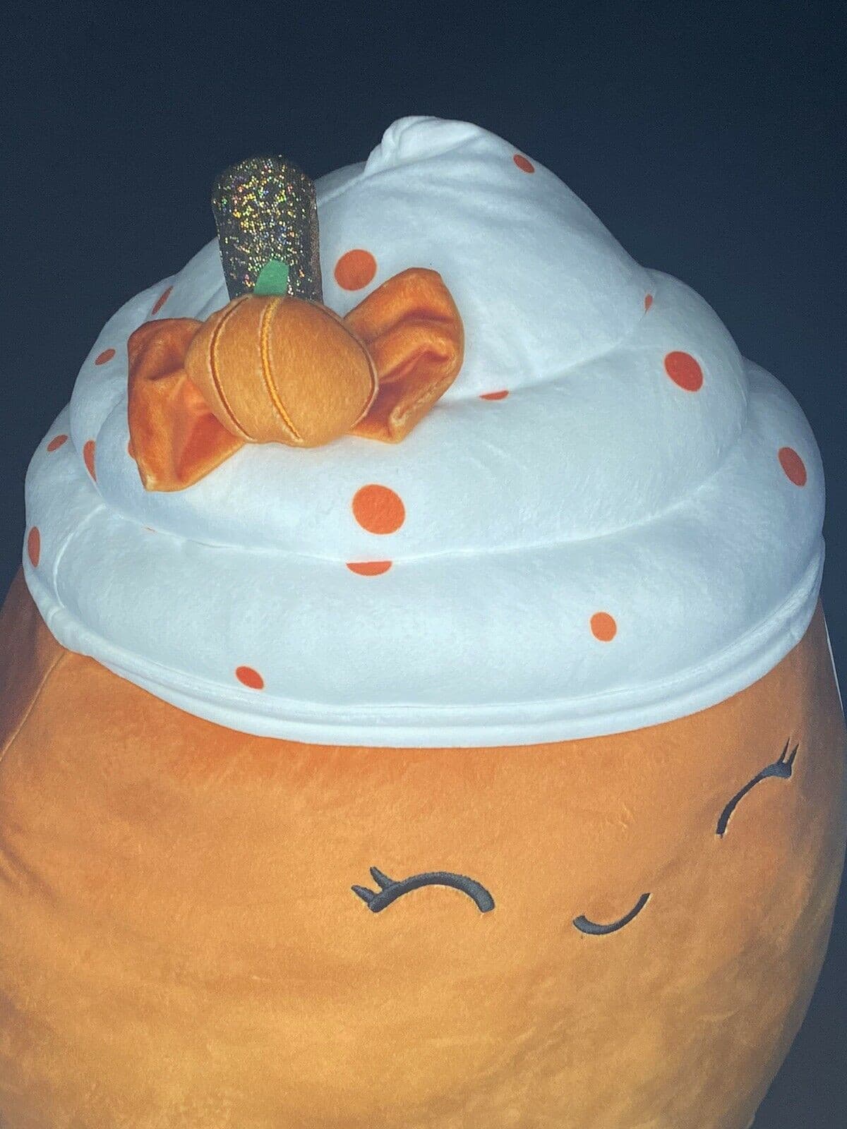 Squishmallow 14" Kendla the Pumpkin Spice Latte | Sweet Magnolia Charms.