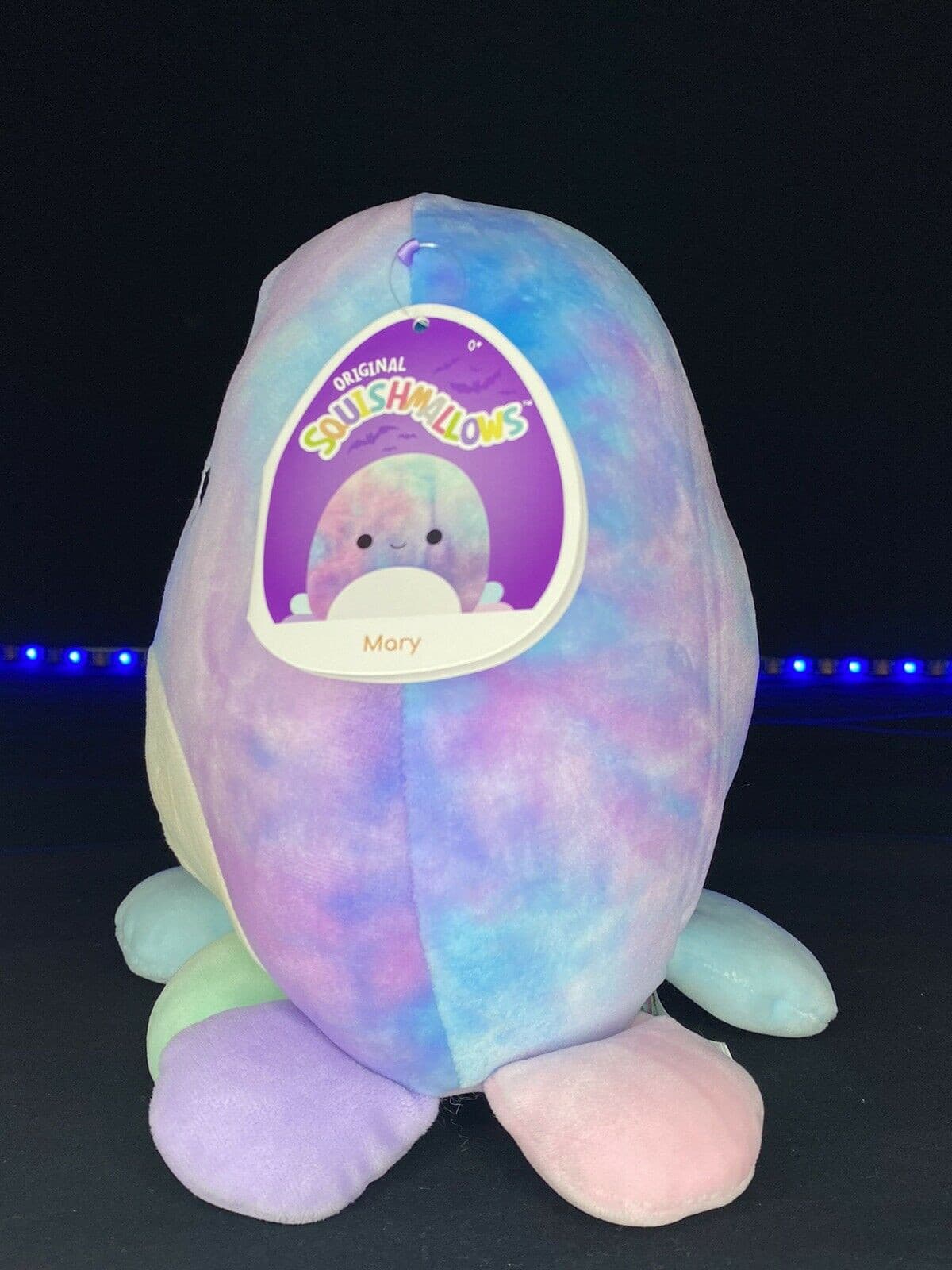 Squishmallows Mary 8” Tie Dye Octopus Plush Toy NWT Super Soft Multicolor Feet | Sweet Magnolia Charms.