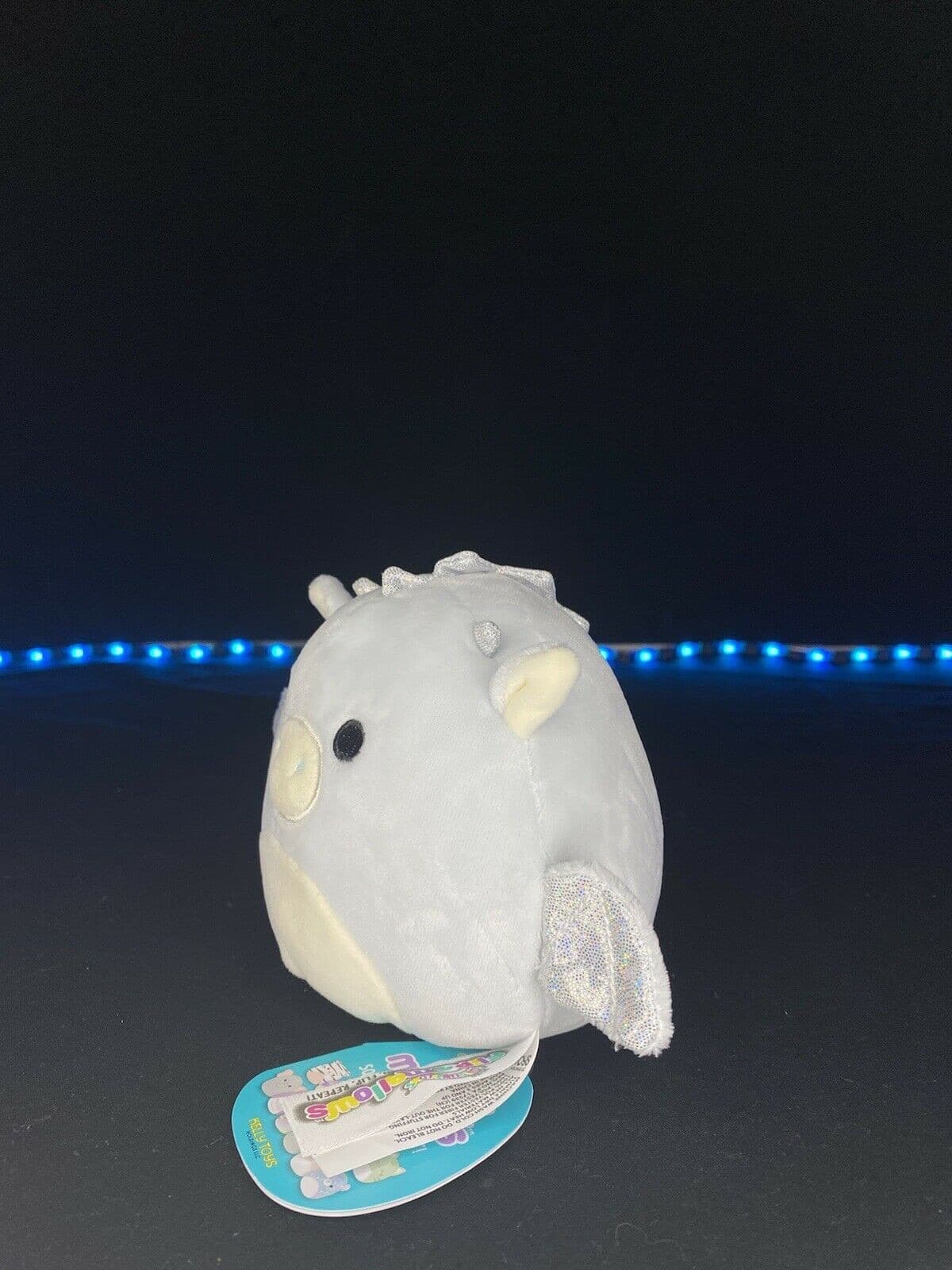 Squishmallow 5" Flip Raquel / Kenny Reversible Plush | Sweet Magnolia Charms.
