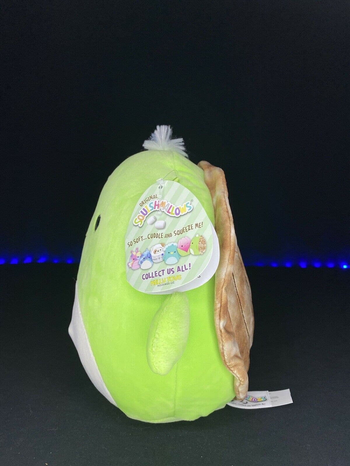 Squishmallow 8" Herb The Green Turtle Plush | Sweet Magnolia Charms.