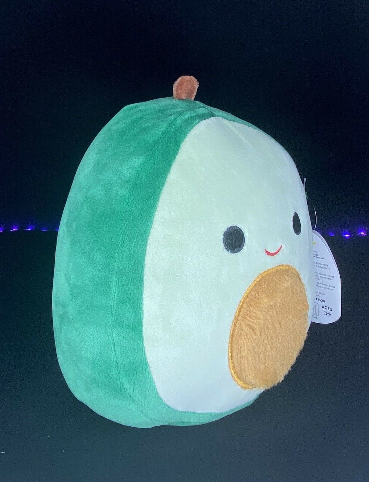 Squishmallow 8” Austin The Avocado NWT HTF | Sweet Magnolia Charms.