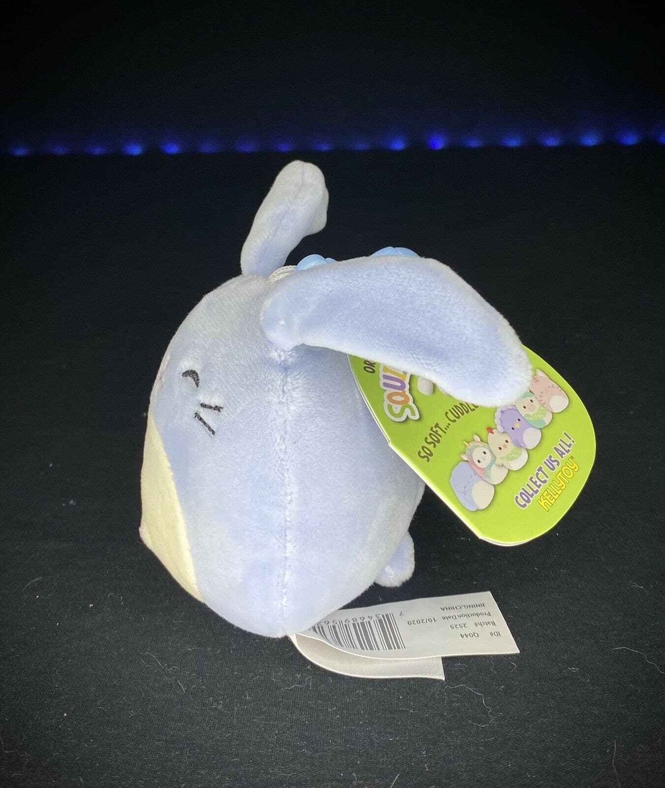 Squishmallow 3.5" Clip Sebastian the Bunny | Sweet Magnolia Charms.