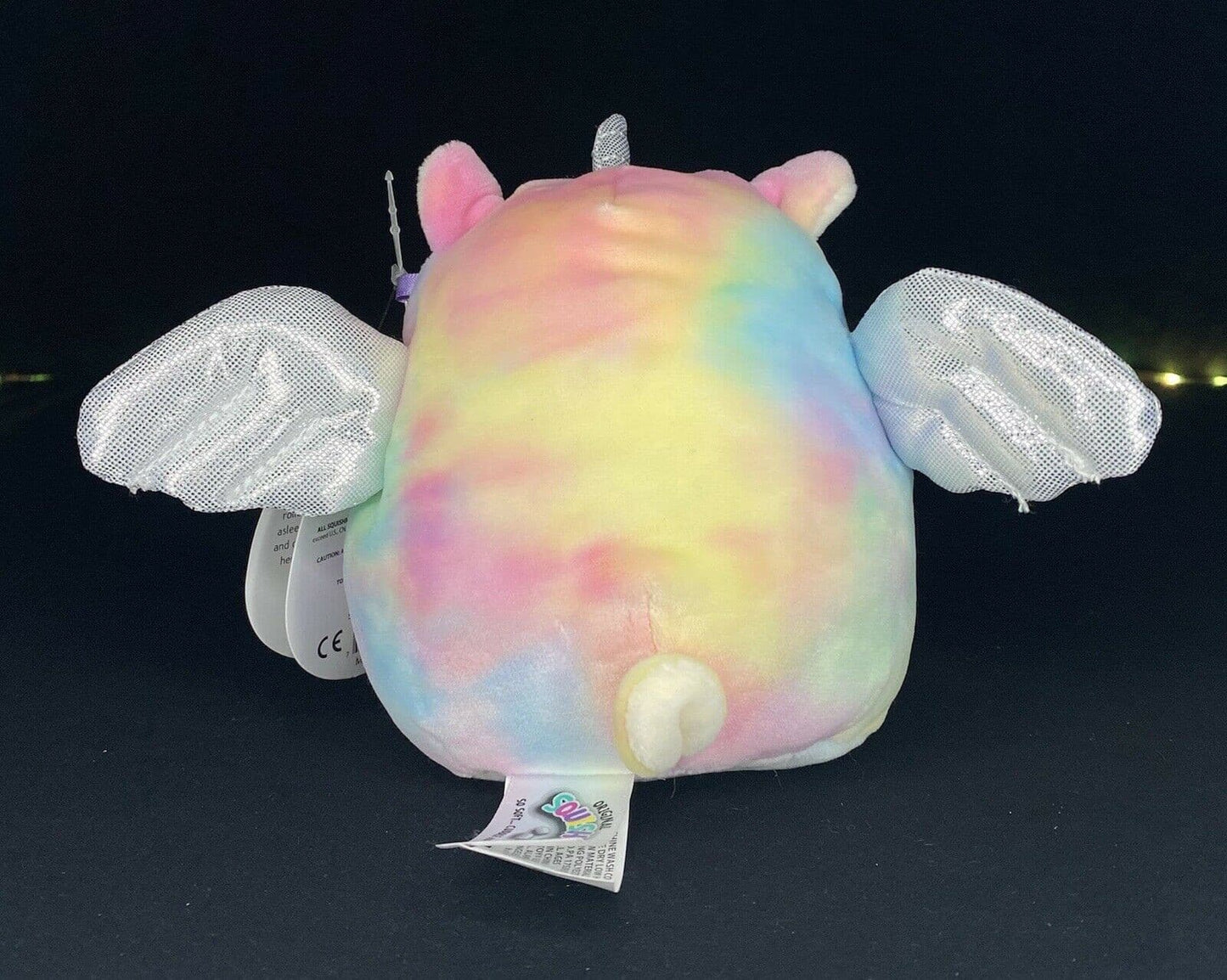 Squishmallow Kellytoy Lucy-May The Tie-Dye Llamacorn 5" Plush Toy NWT | Sweet Magnolia Charms.
