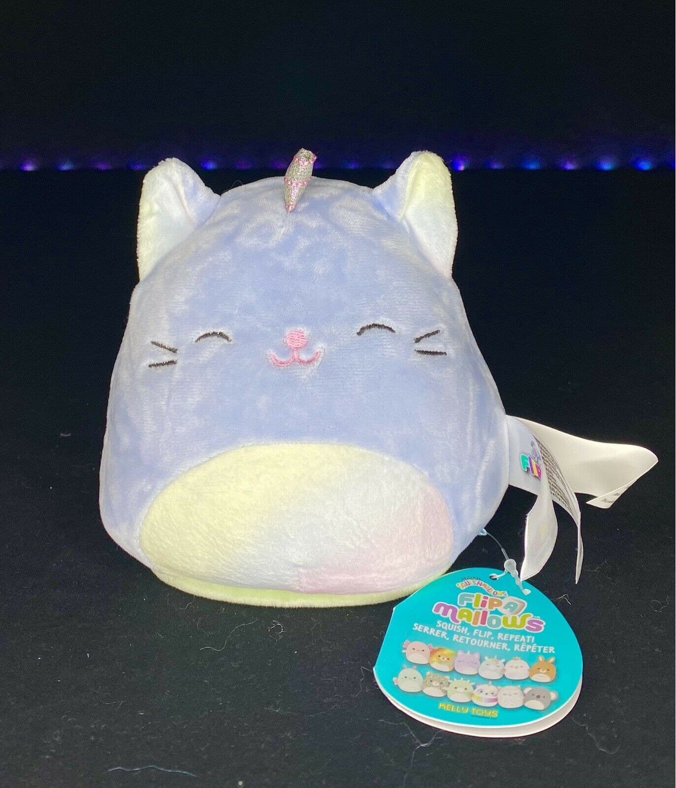 Squishmallows 5" Flipamallow Courtney the Cat AND Miles the Dragon - REVERSIBLE! | Sweet Magnolia Charms.