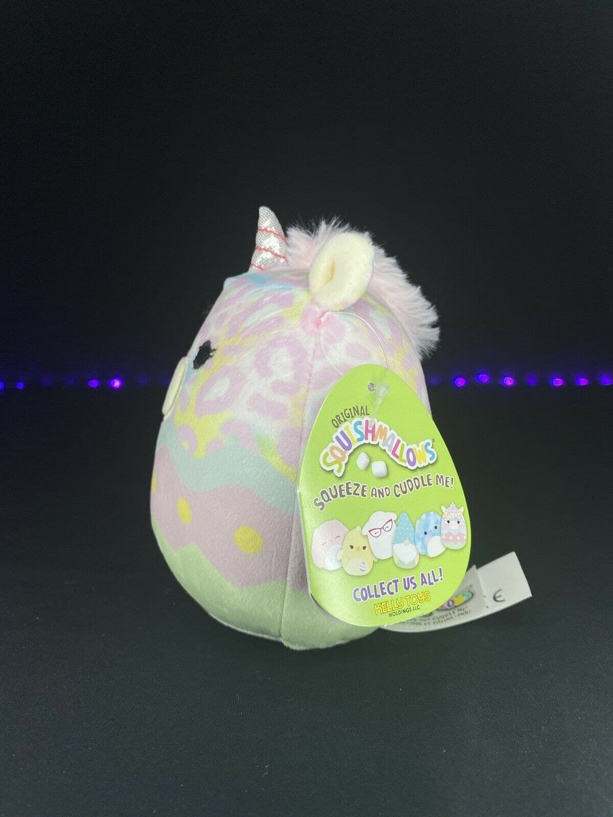 Squishmallow 5” Bexley the Easter Unicorn Plush | Sweet Magnolia Charms.