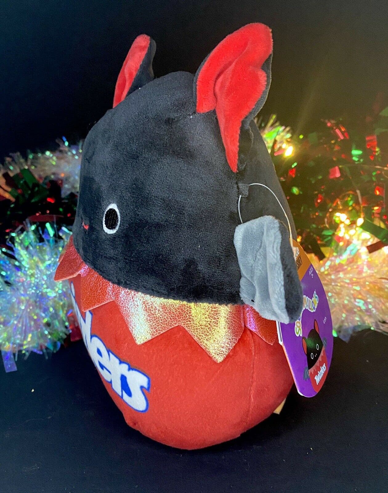 Squishmallow 7" Lon the Twizzler Bat Plush | Sweet Magnolia Charms.