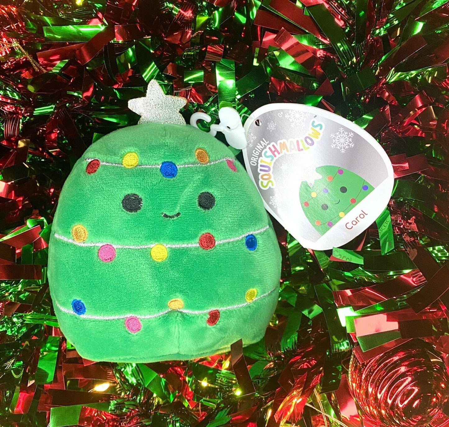 Squishmallow 4" CAROL the Christmas Tree | Sweet Magnolia Charms.
