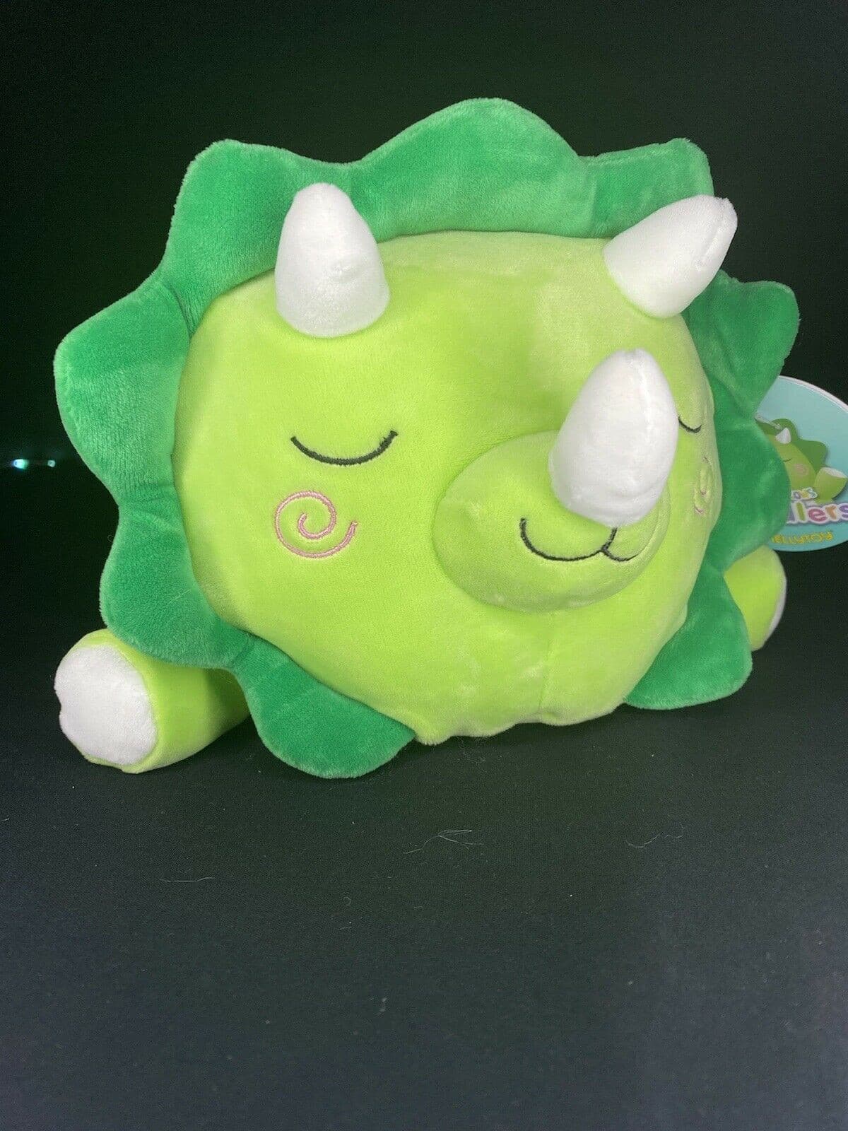Squishmallow 9” Tristan The Green Triceratops Cuddler Plush KellyToy NWT | Sweet Magnolia Charms.