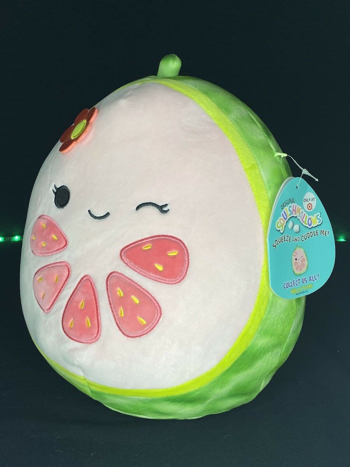 Squishmallow 11” Lena the Guava Plush | Sweet Magnolia Charms.