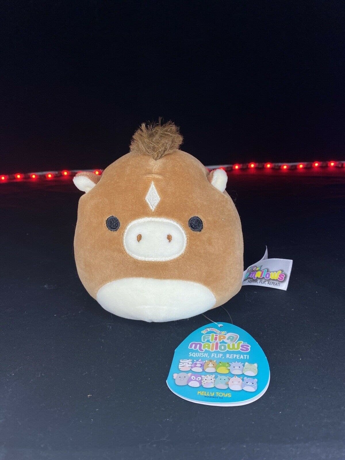Squishmallow 5” Flipamallow Harry The Horse Into Rosie The Spotted Pig NWT | Sweet Magnolia Charms.