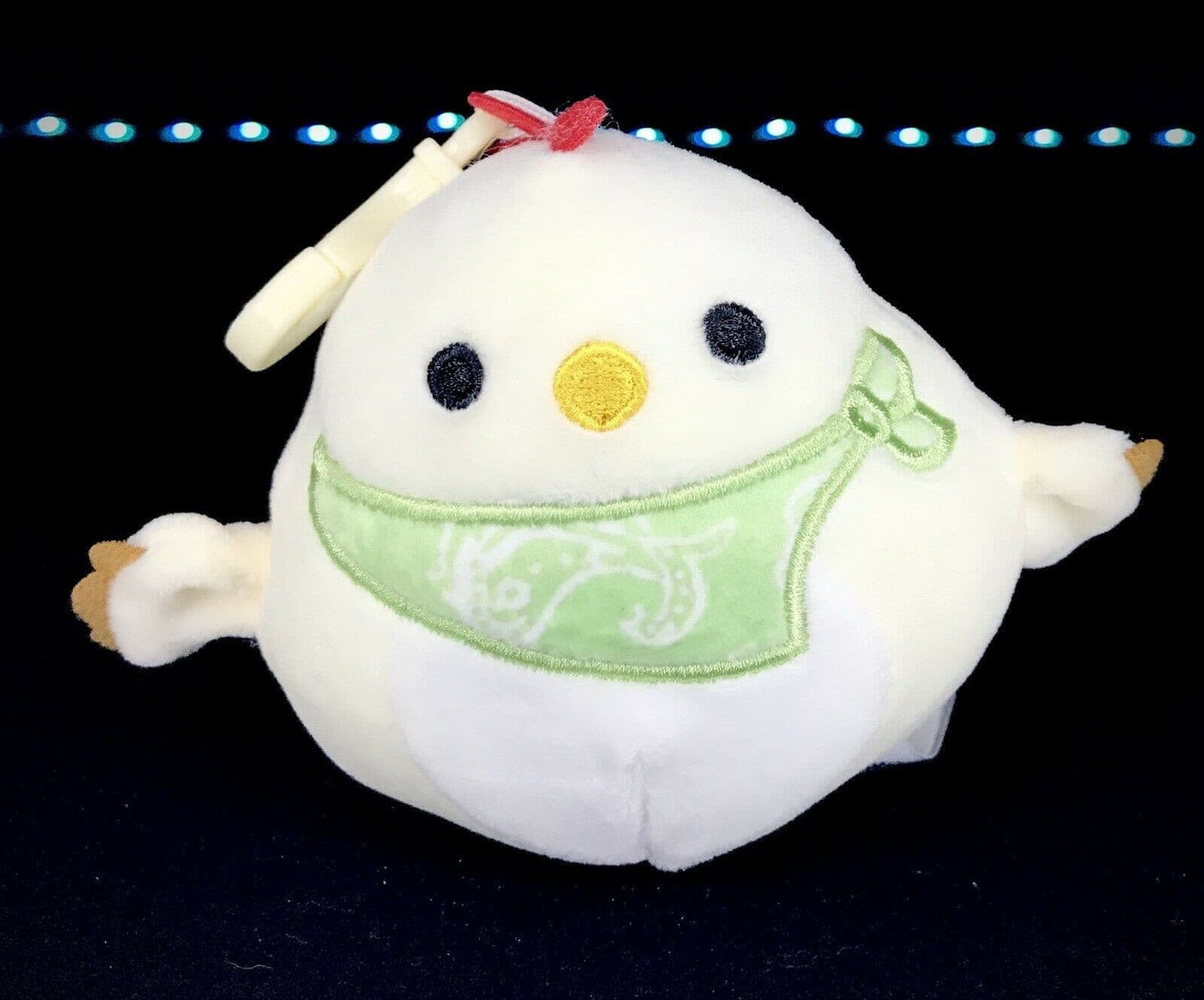 Squishmallow 3.5" Clip Todd the Chicken | Sweet Magnolia Charms.
