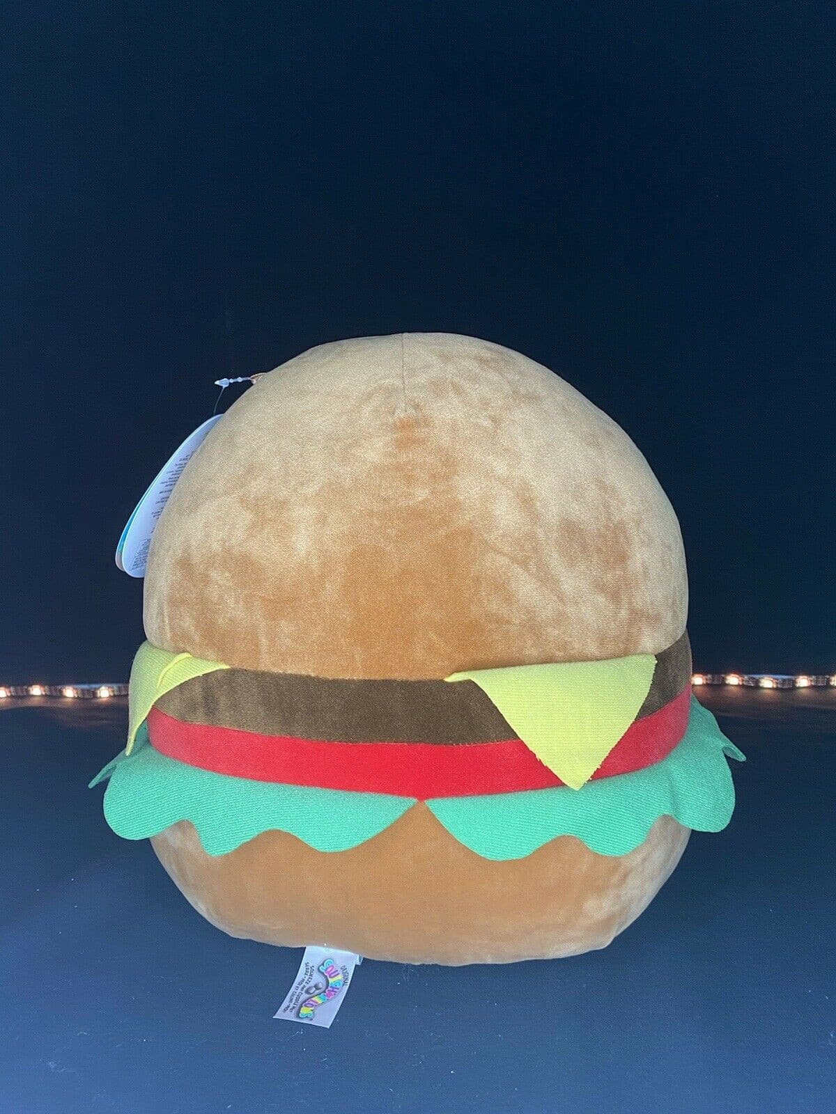 Squishmallow 12" Carl the Cheeseburger Plush | Sweet Magnolia Charms.