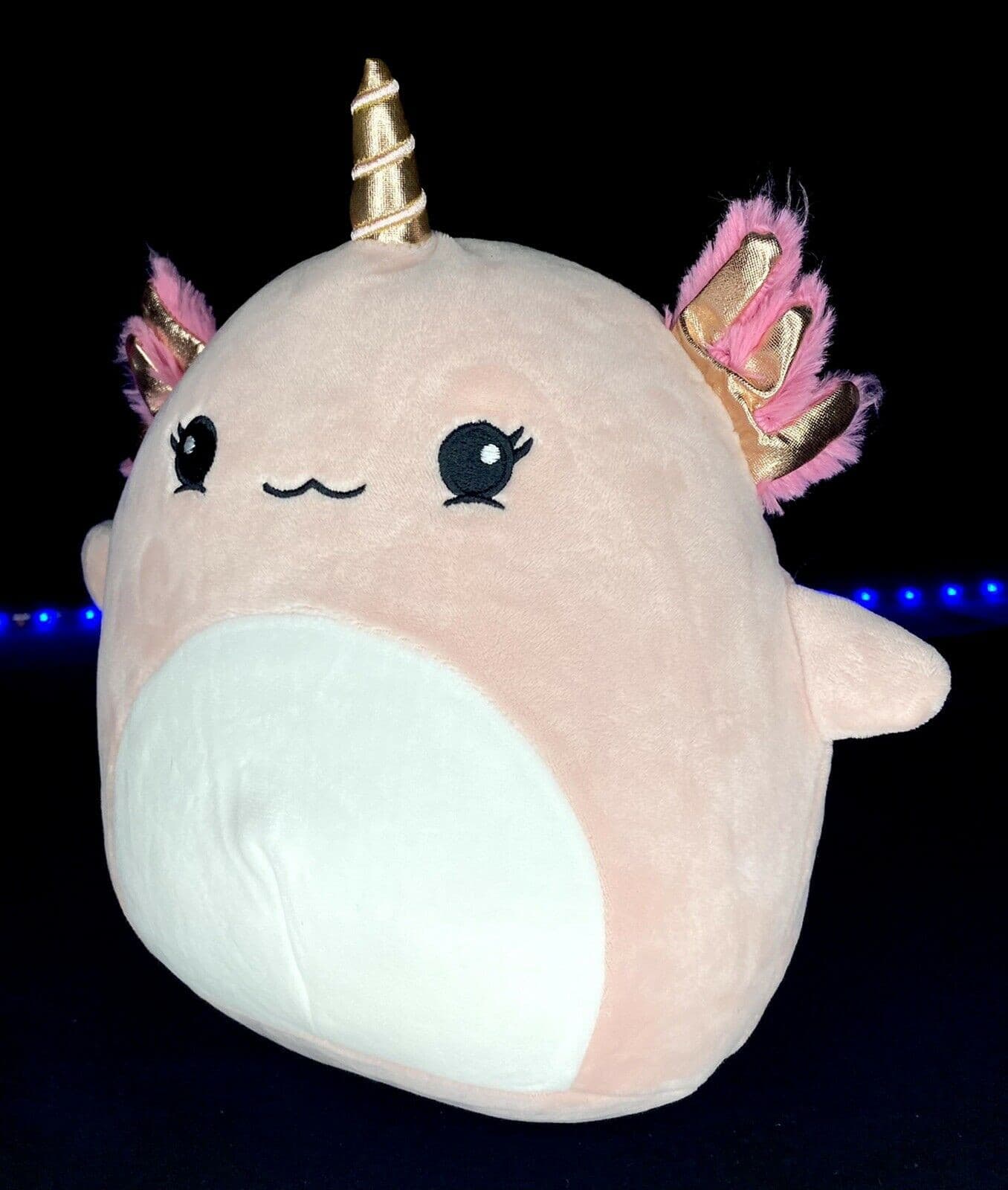 Squishmallow 8” Axolotl Mystery Squad Pink Unicorn Axolotl FRUIT SCENTED NEW | Sweet Magnolia Charms.