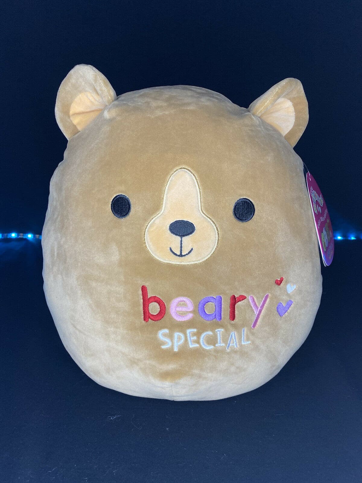 Squishmallow 12” Baron the Bear Valentine Exclusive | Sweet Magnolia Charms.