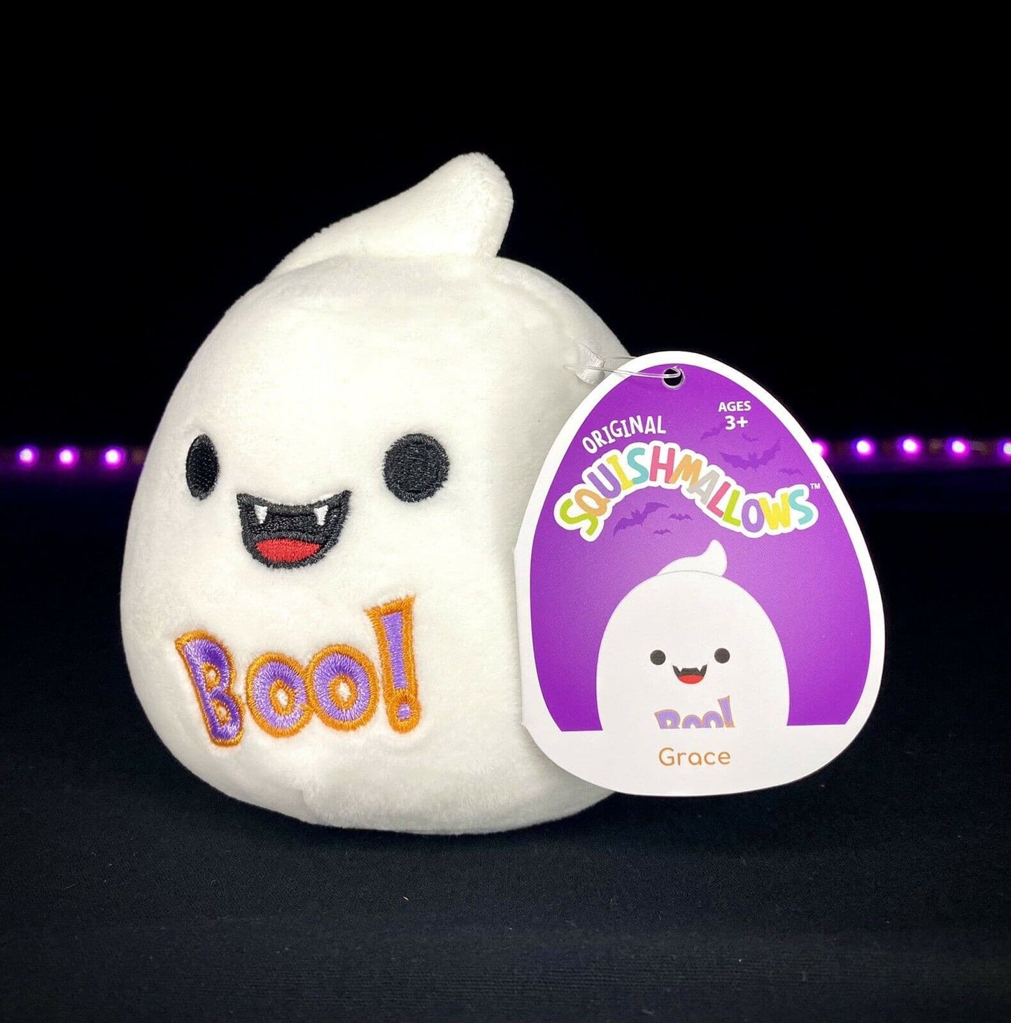 Squishmallow 4.5” Grace the Ghost Plush | Sweet Magnolia Charms.