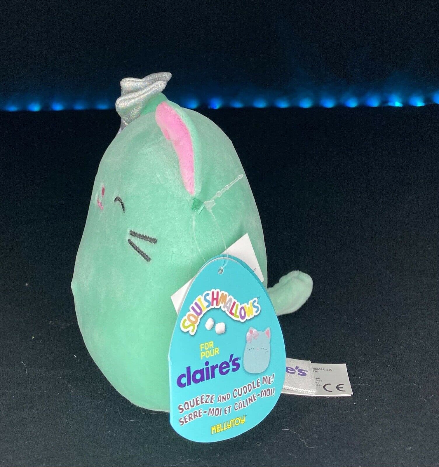 Squishmallow Charisma The Cat 5” Kellytoy Stuffed Animal *CLAIRE’S EXCLUSIVE* | Sweet Magnolia Charms.