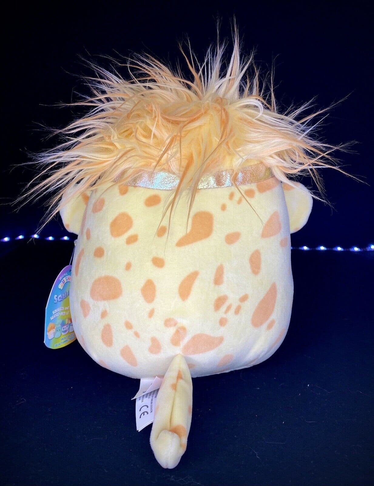 Squishmallow Kellytoy 2020 Squish-DOOS 8" Lexi The Yellow Cheetah Plush Toy NWT | Sweet Magnolia Charms.