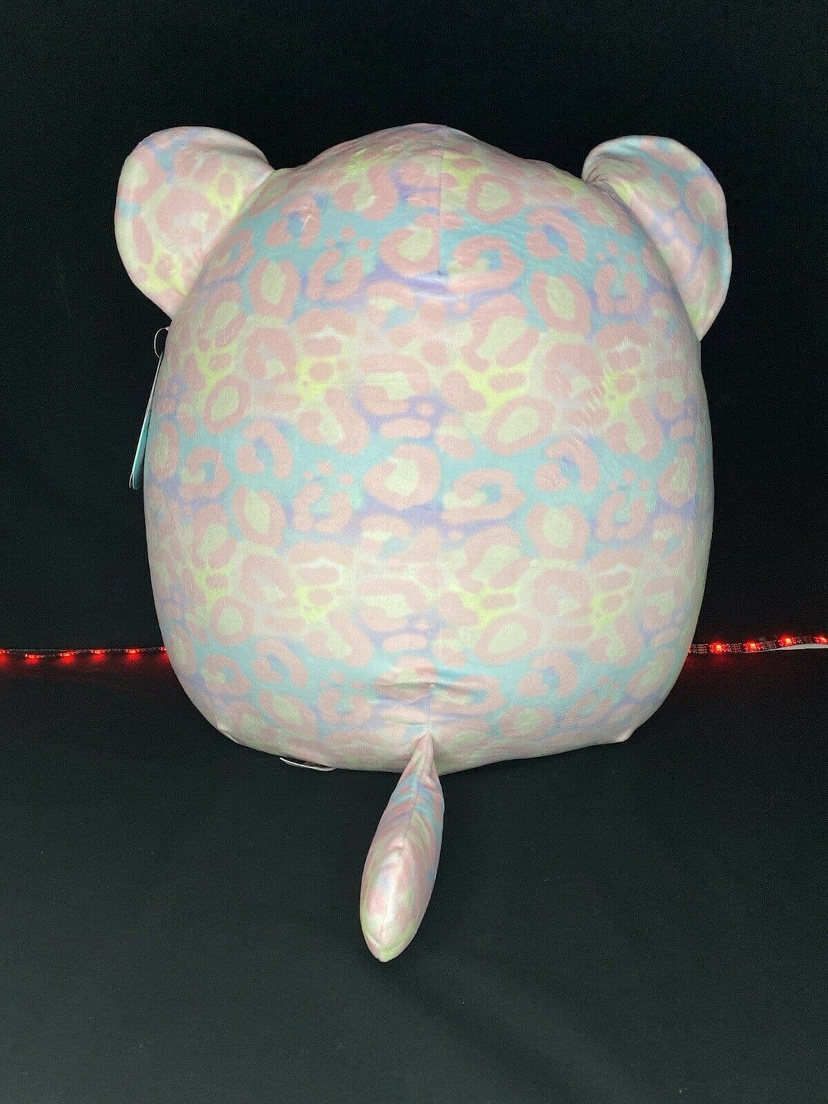SQUISHMALLOW EFFIE the 16" pink purple Leopard BAM exclusive NWT HTF | Sweet Magnolia Charms.