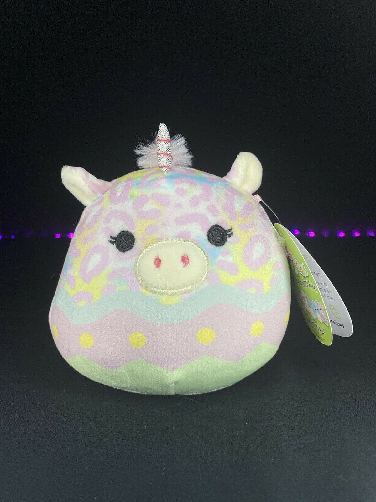 Squishmallow 5” Bexley the Easter Unicorn Plush | Sweet Magnolia Charms.