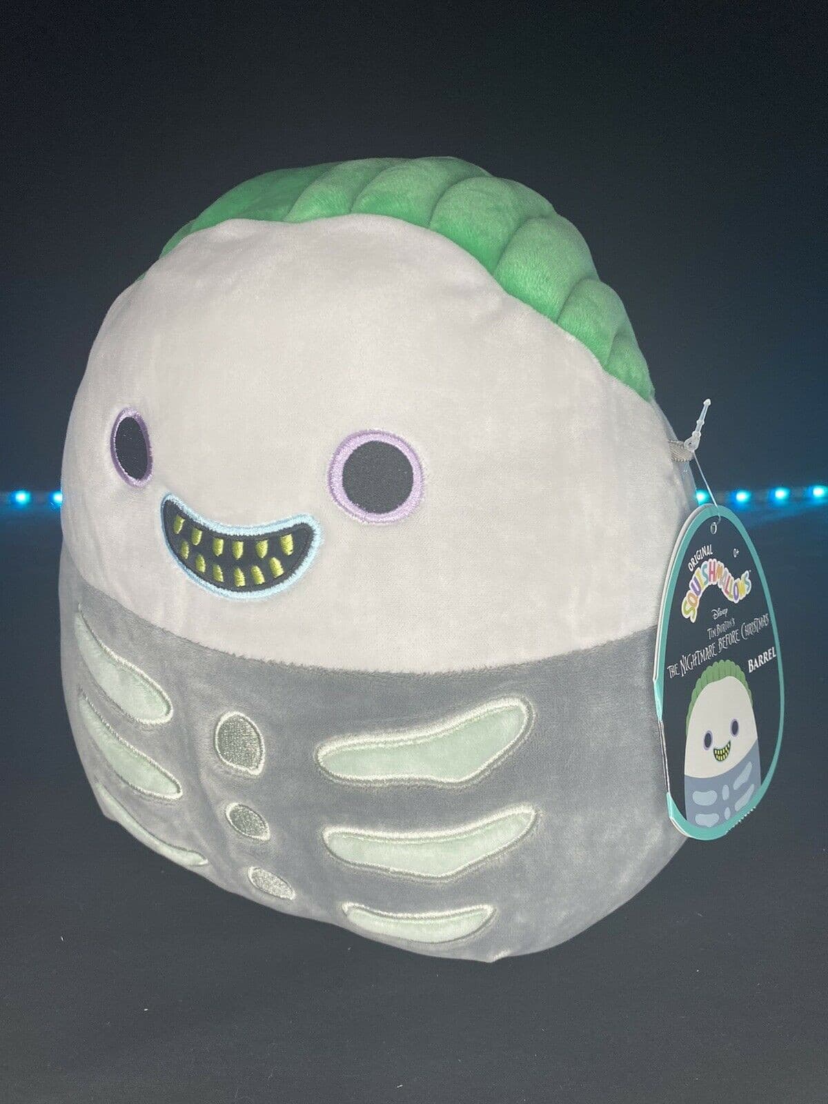 Squishmallow Nightmare Before Christmas 10” BARREL NWT 2021 HTF OOGIE BOOGIE BOY | Sweet Magnolia Charms.