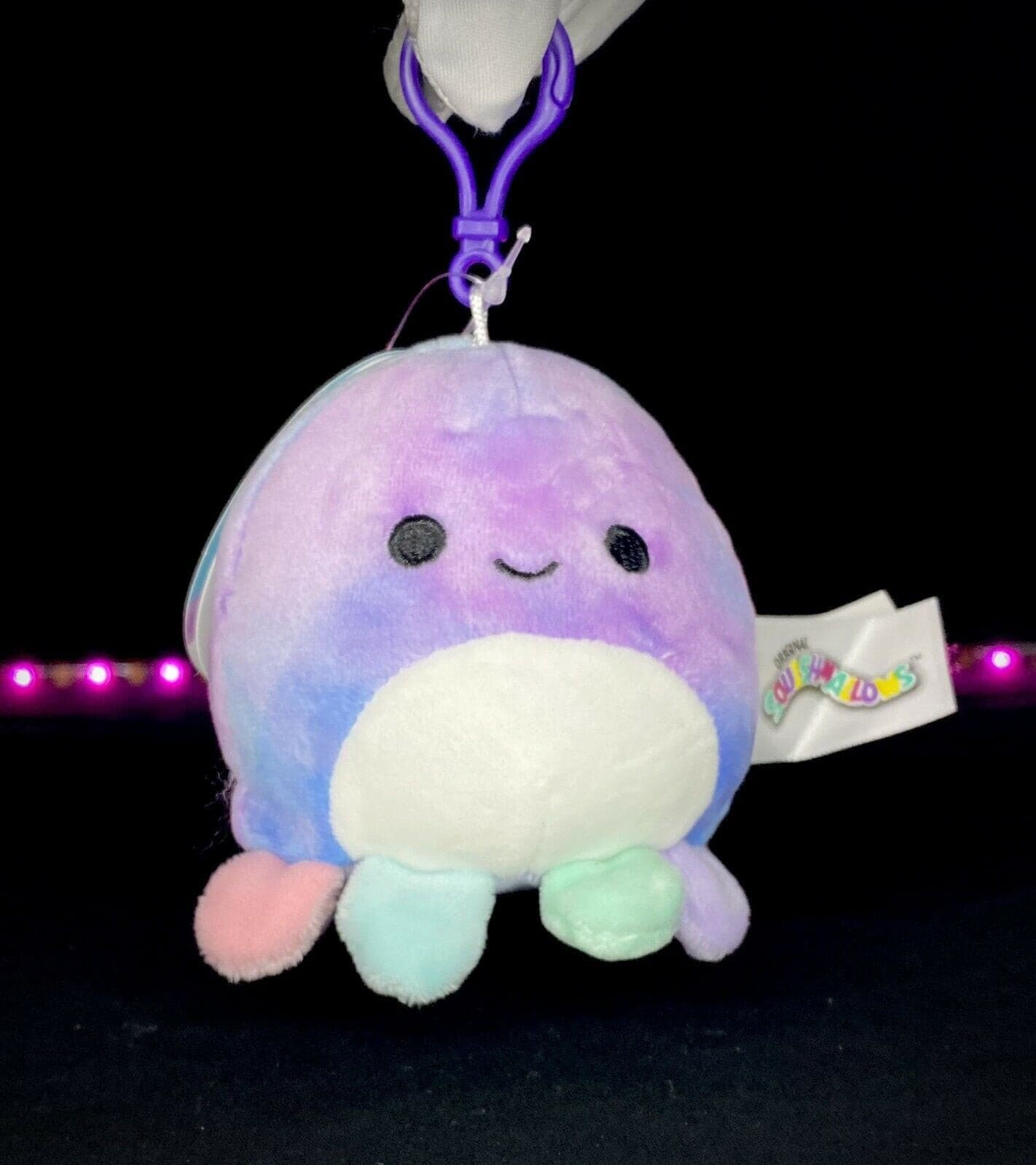 Squishmallow 3.5" Clip On Mary The Octopus | Sweet Magnolia Charms.