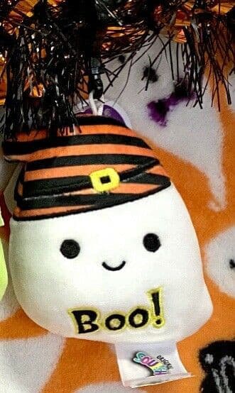 Squishmallows Halloween Grace the Ghost Clip-On 3.5" NWT BOO! | Sweet Magnolia Charms.
