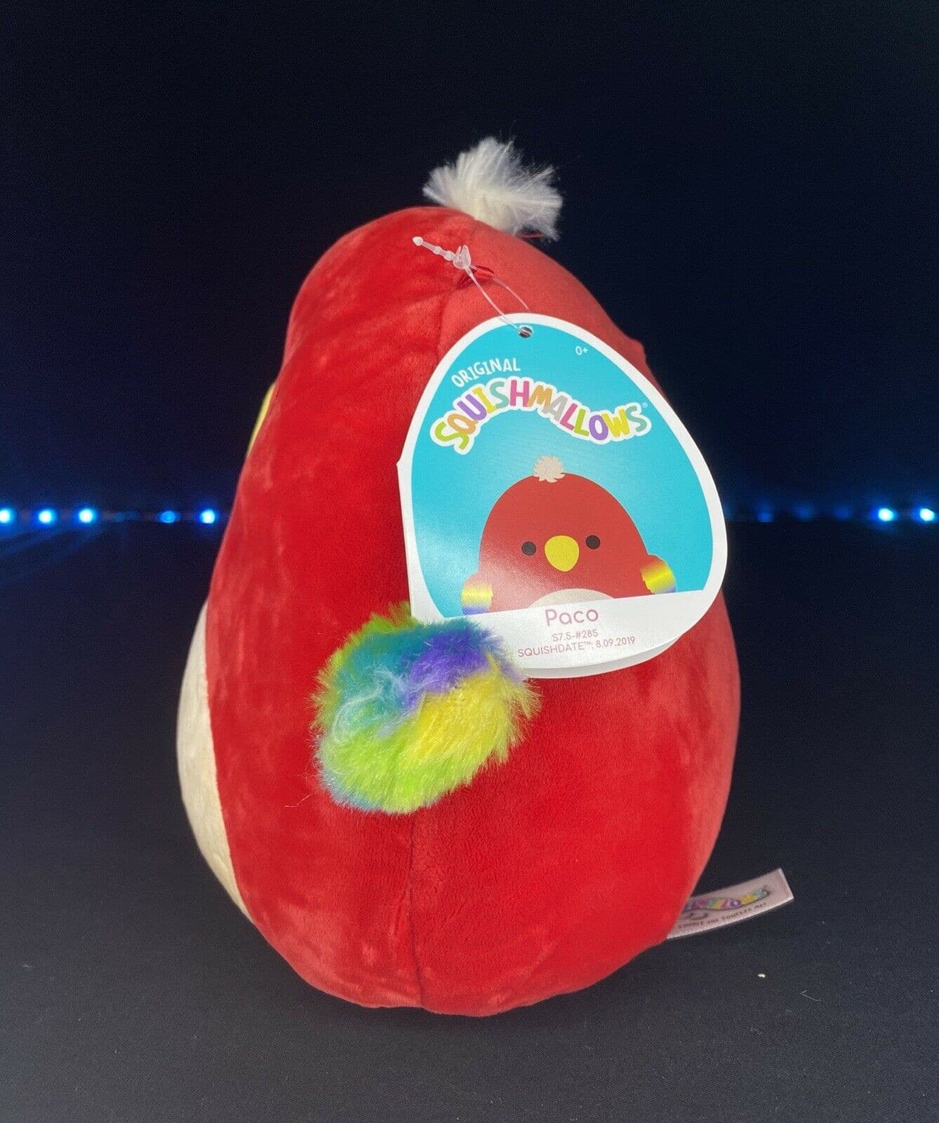 Squishmallow 7.5” Paco the Parrot  Plush | Sweet Magnolia Charms.