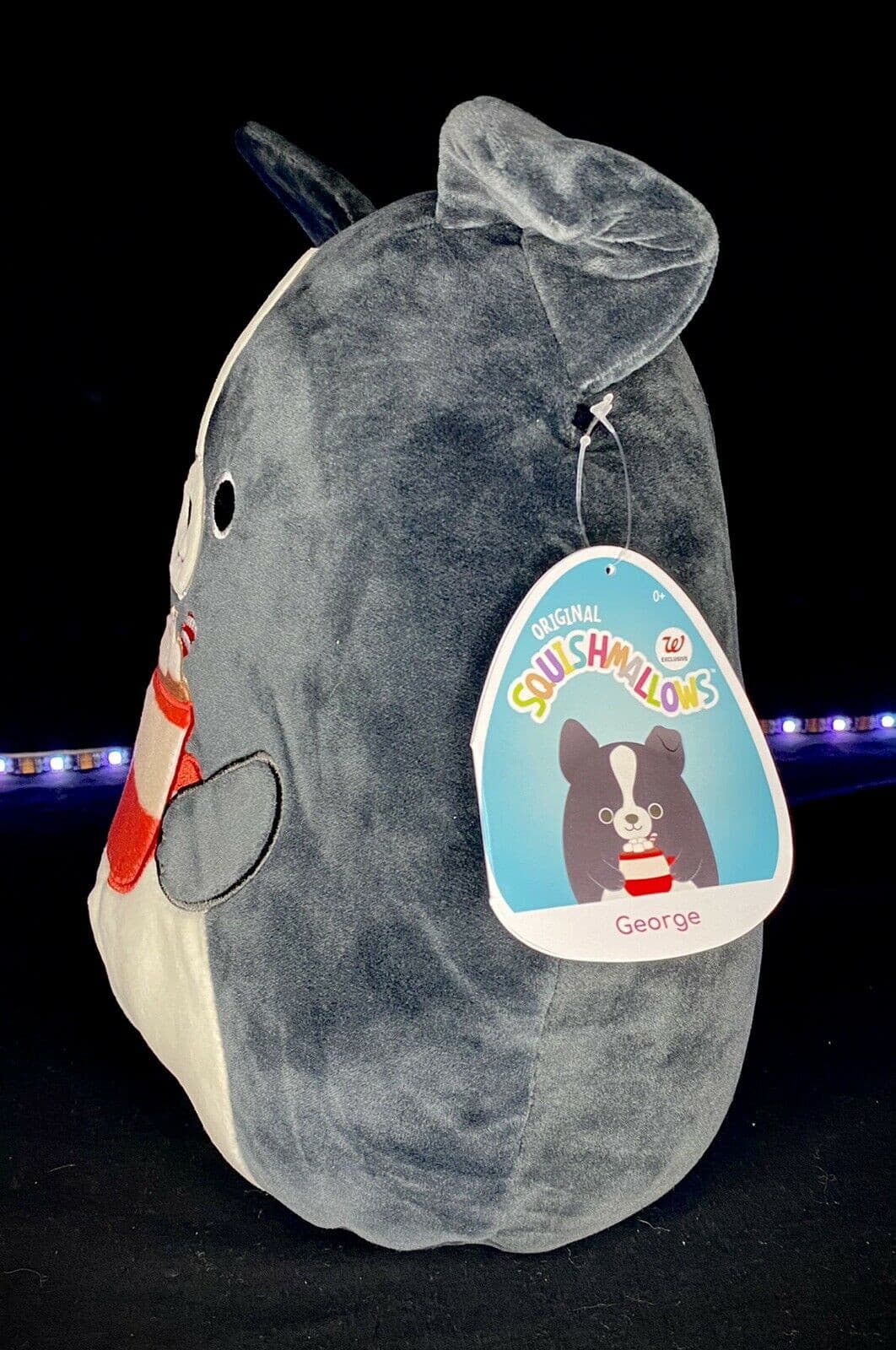 Squishmallow 12” George the Dog Holiday | Sweet Magnolia Charms.