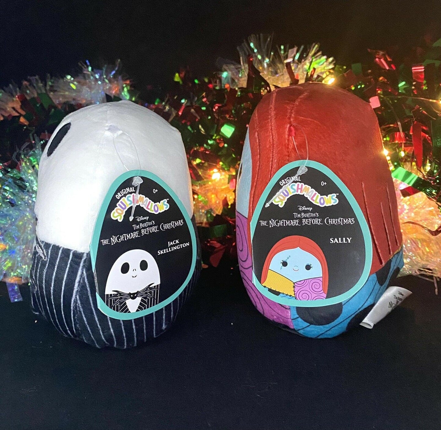 Squishmallow Nightmare Before Christmas NBC Jack and Sally 5” NWT Holiday 2021 | Sweet Magnolia Charms.
