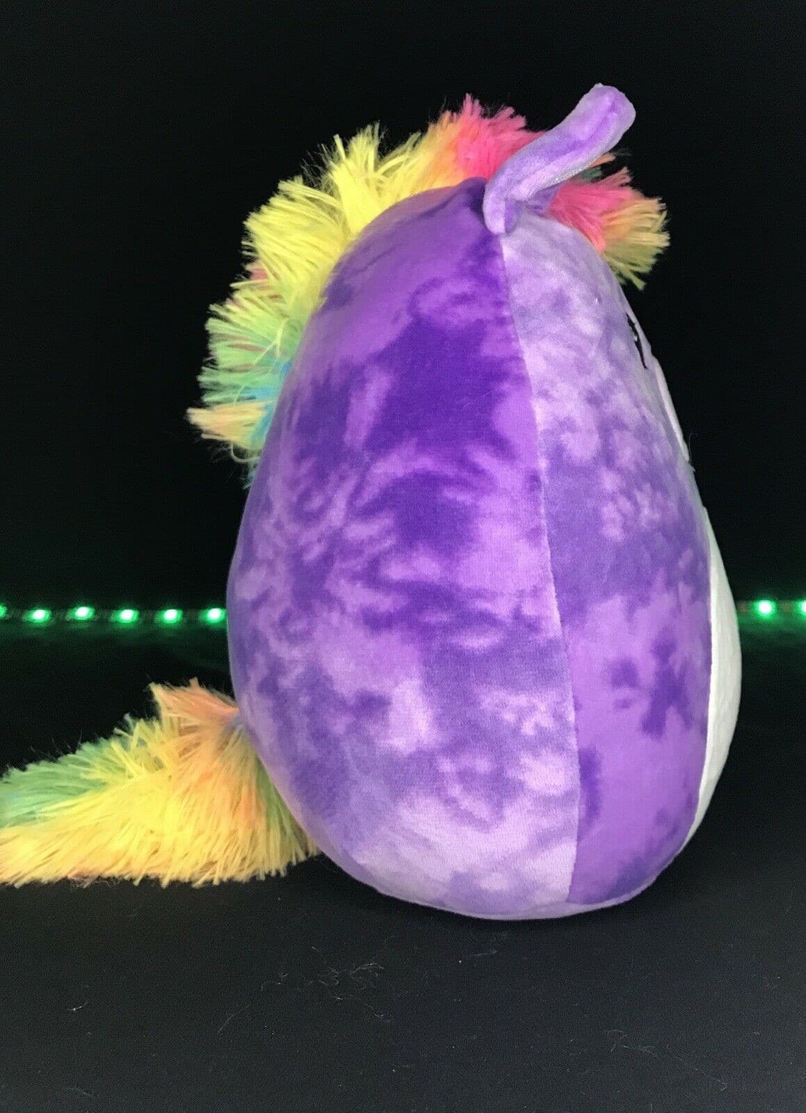 Squishmallow 8" Scented Wink Purple Unicorn | Sweet Magnolia Charms.