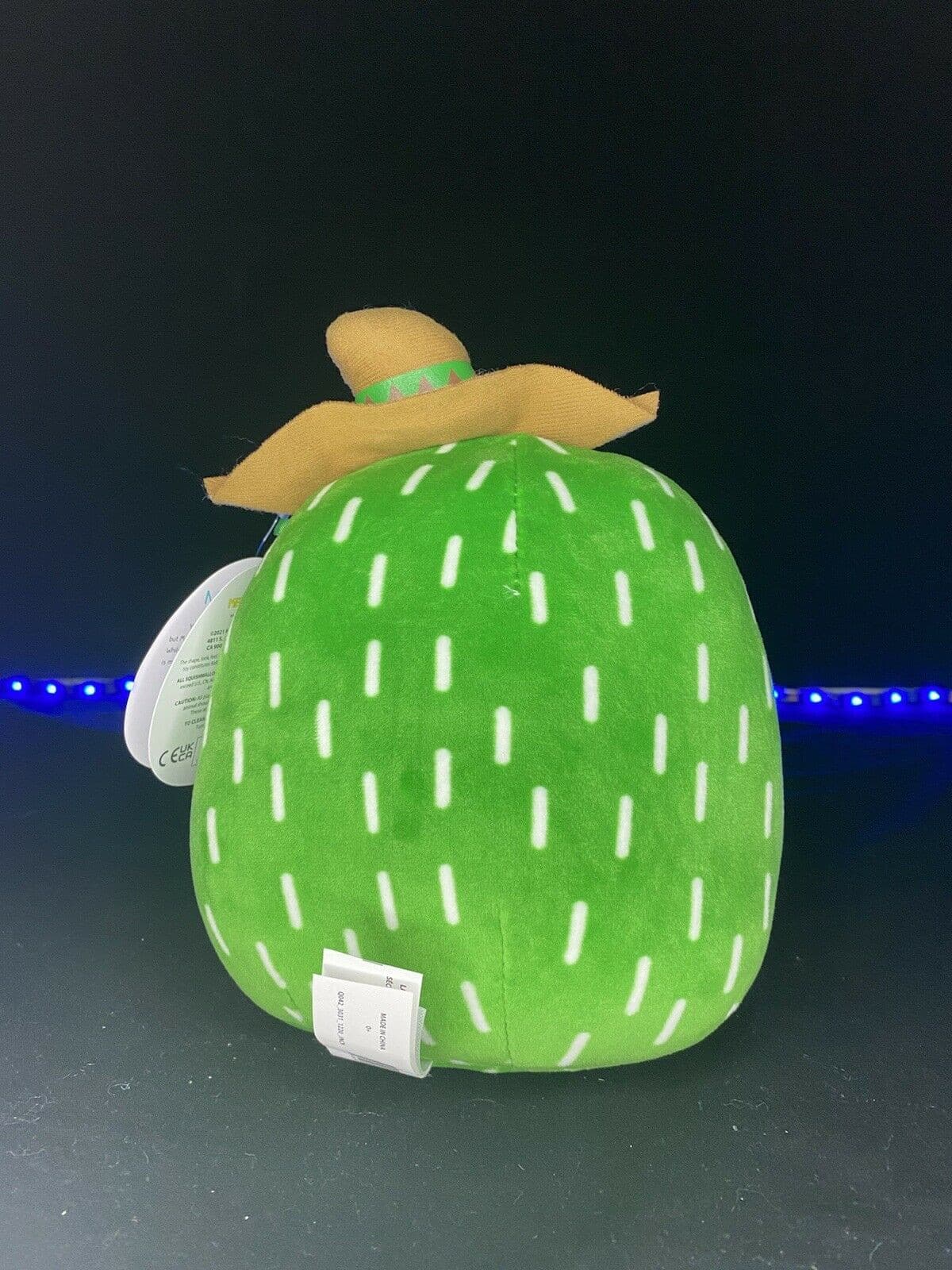 SQUISHMALLOW SQUAD 7" MARCELLUS CACTUS  MUSTACHE PLUSH CINCO DE MAYO NWT | Sweet Magnolia Charms.