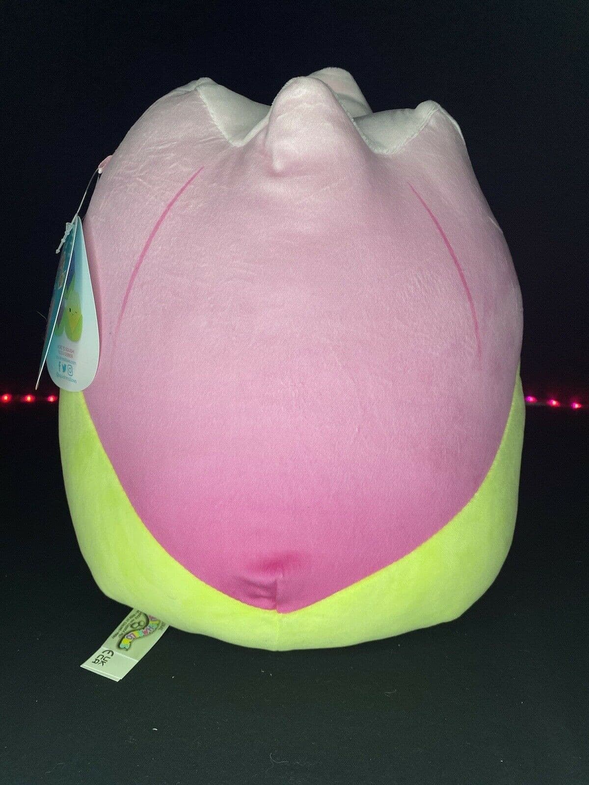 Squishmallow Bridgie The Pink Tulip 12 Inch Kellytoy Marshmallow Soft Plush NWT | Sweet Magnolia Charms.