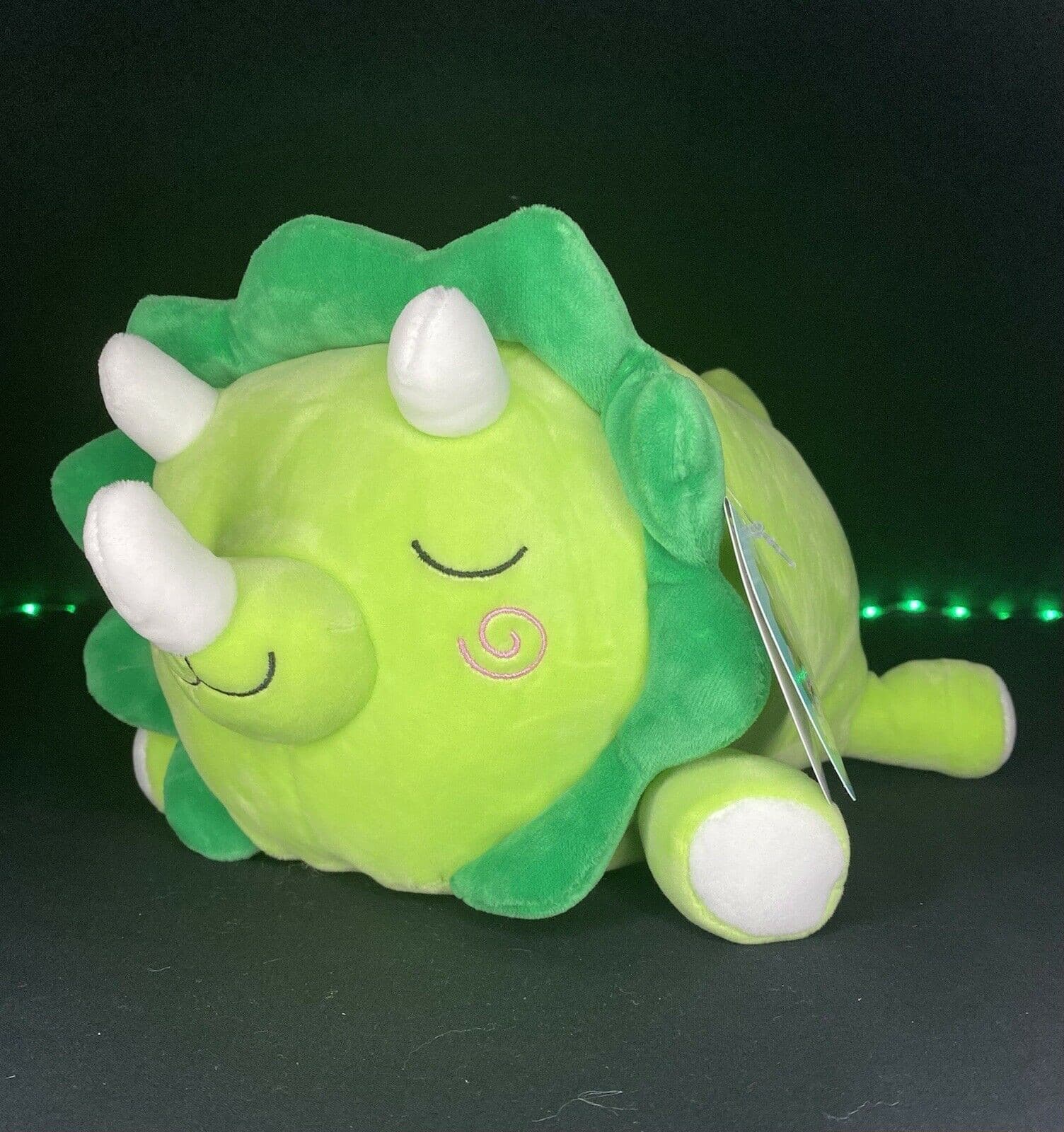 Squishmallow 9” Tristan The Green Triceratops Cuddler Plush KellyToy NWT | Sweet Magnolia Charms.