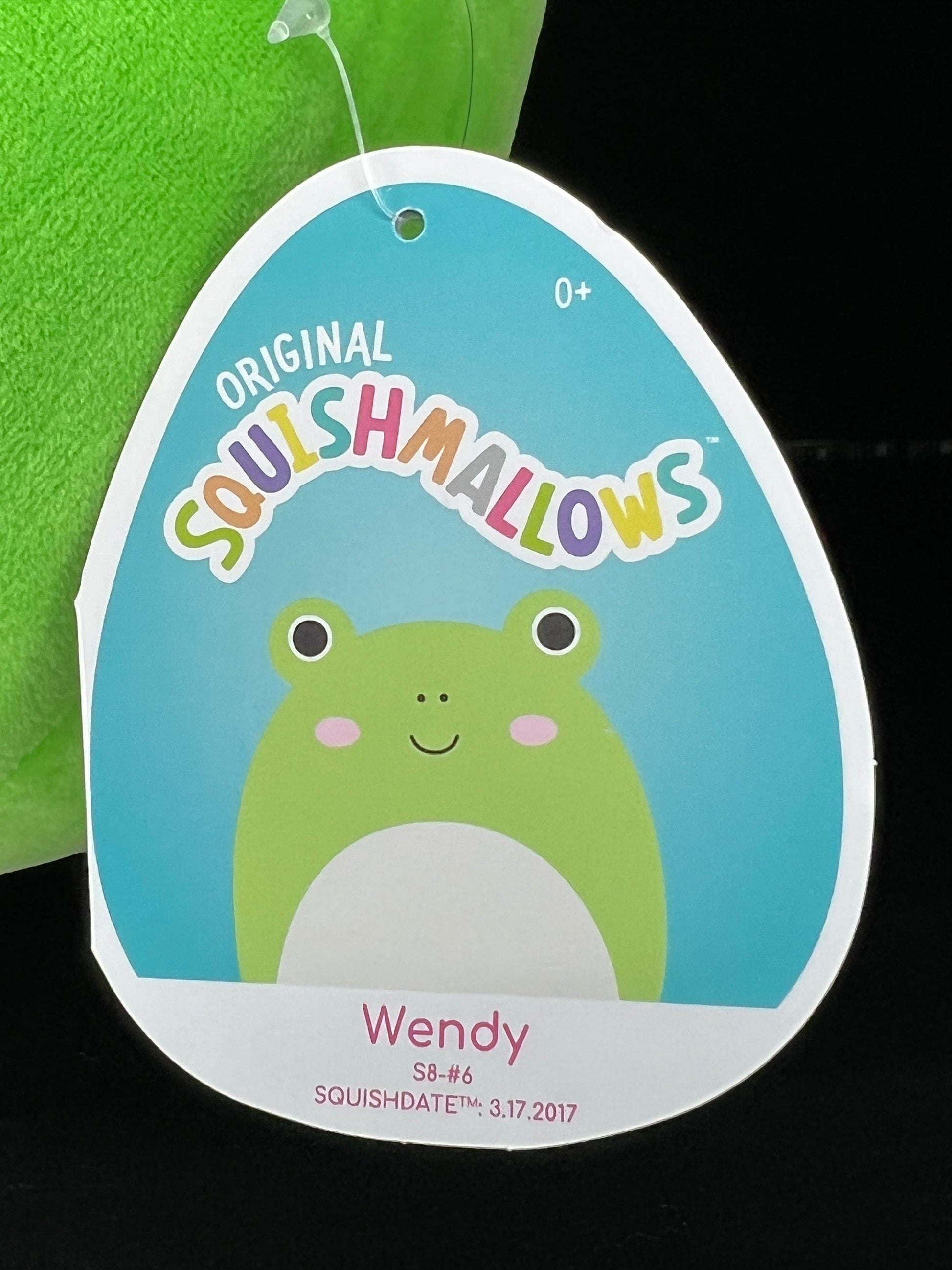 Squishmallow 7.5” Wendy the Frog.