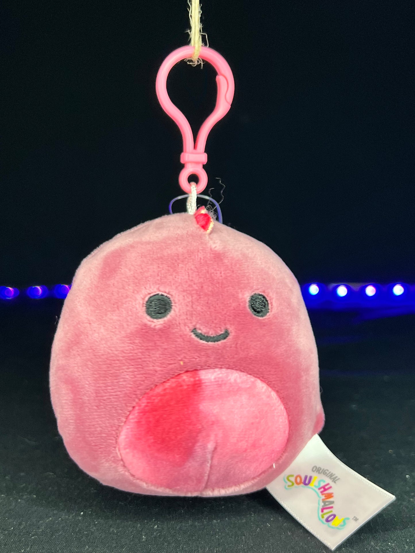 Squishmallow 3.5” Poleena the Dinosaur Clip On