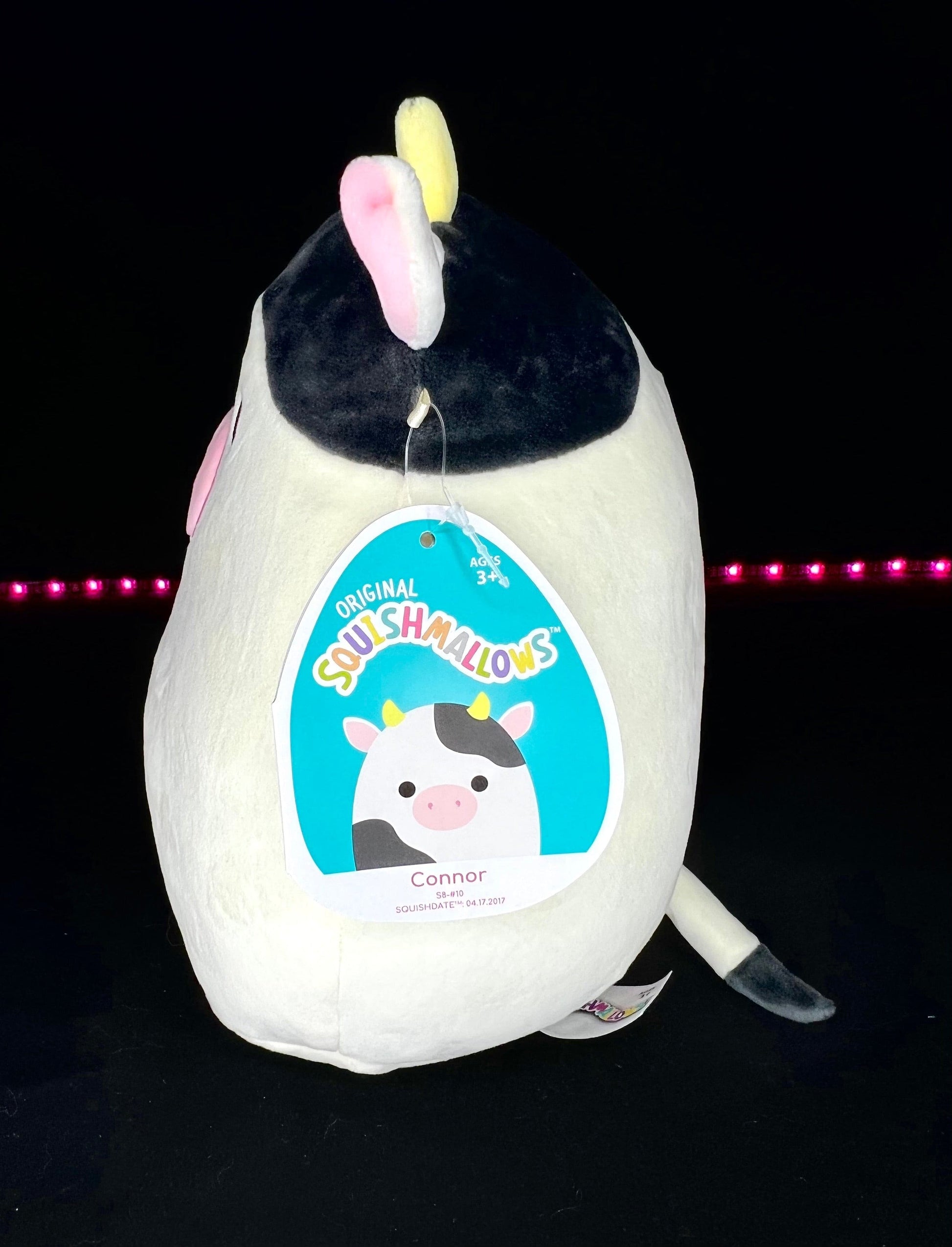 NEW Squishmallow 8” Connor the Cow | Sweet Magnolia Charms.